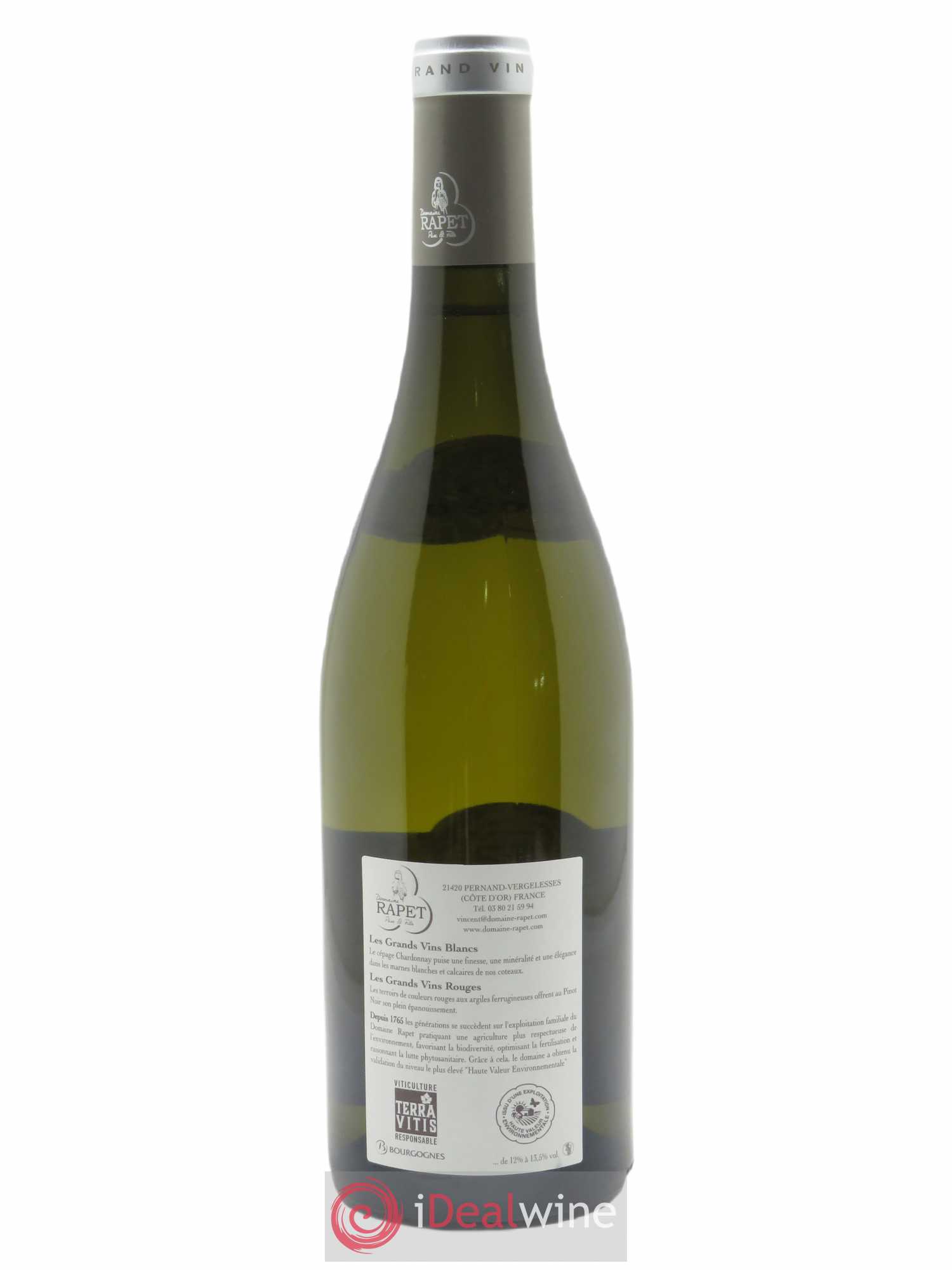 Pernand-Vergelesses Les Combottes Rapet Père & Fils 2020 - Lot de 1 bouteille - 1