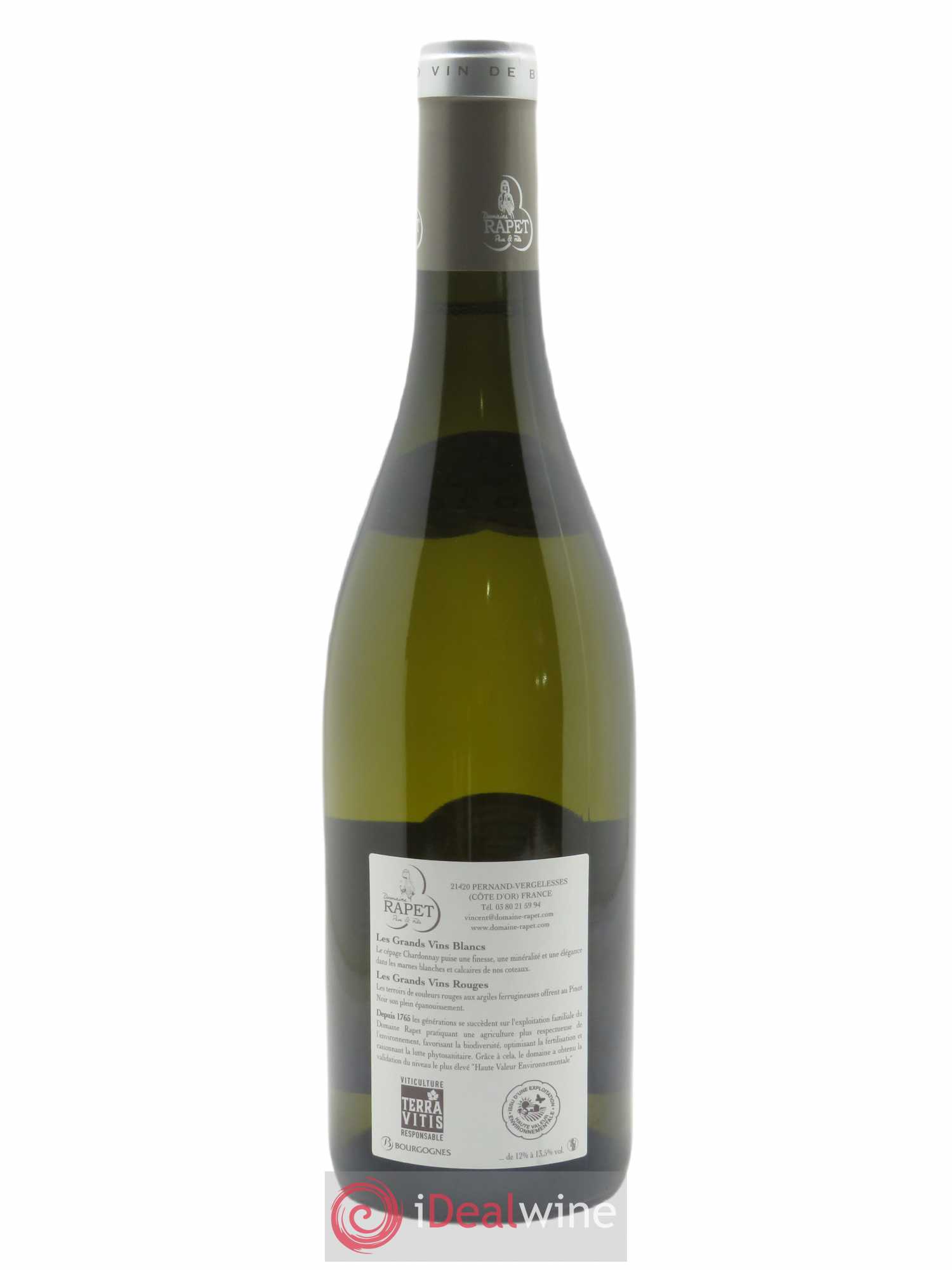 Corton-Charlemagne Grand Cru Rapet Père & Fils 2020 - Lot de 1 bouteille - 1