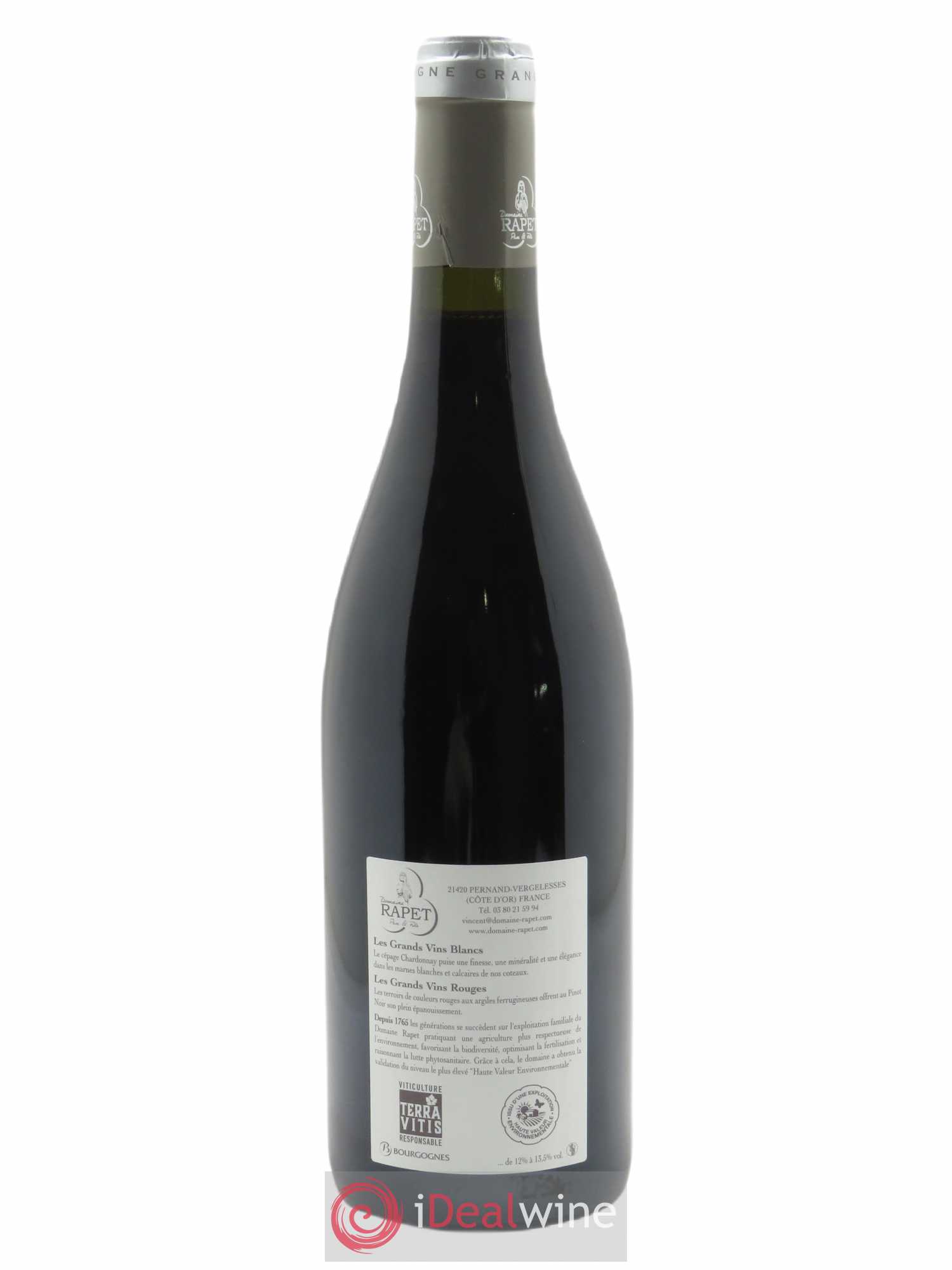 Savigny-lès-Beaune Aux Fournaux Rapet Père & Fils 2020 - Lot of 1 bottle - 1