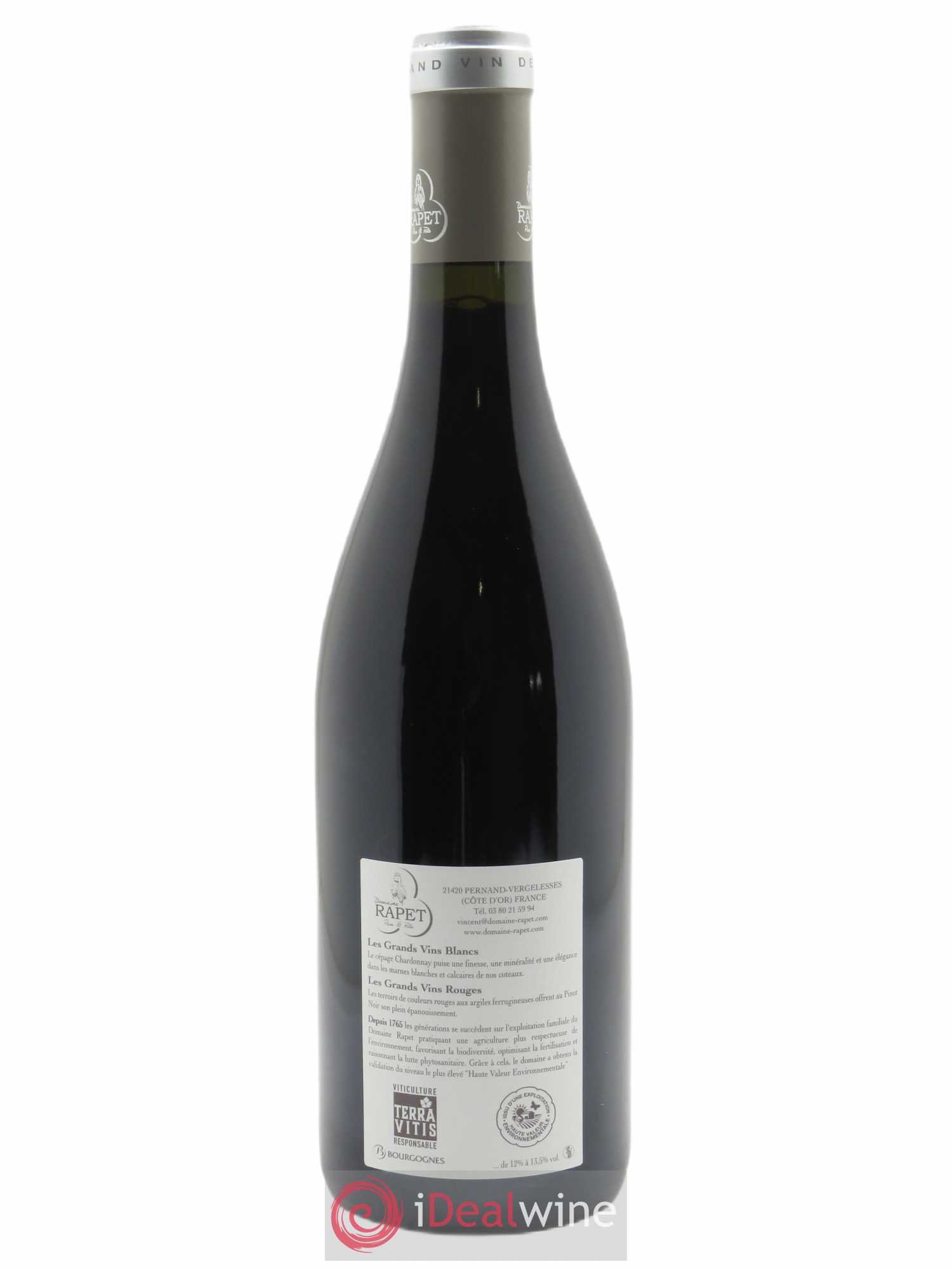 Beaune 1er Cru Clos du Roi Rapet Père & Fils 2020 - Lot of 1 bottle - 1