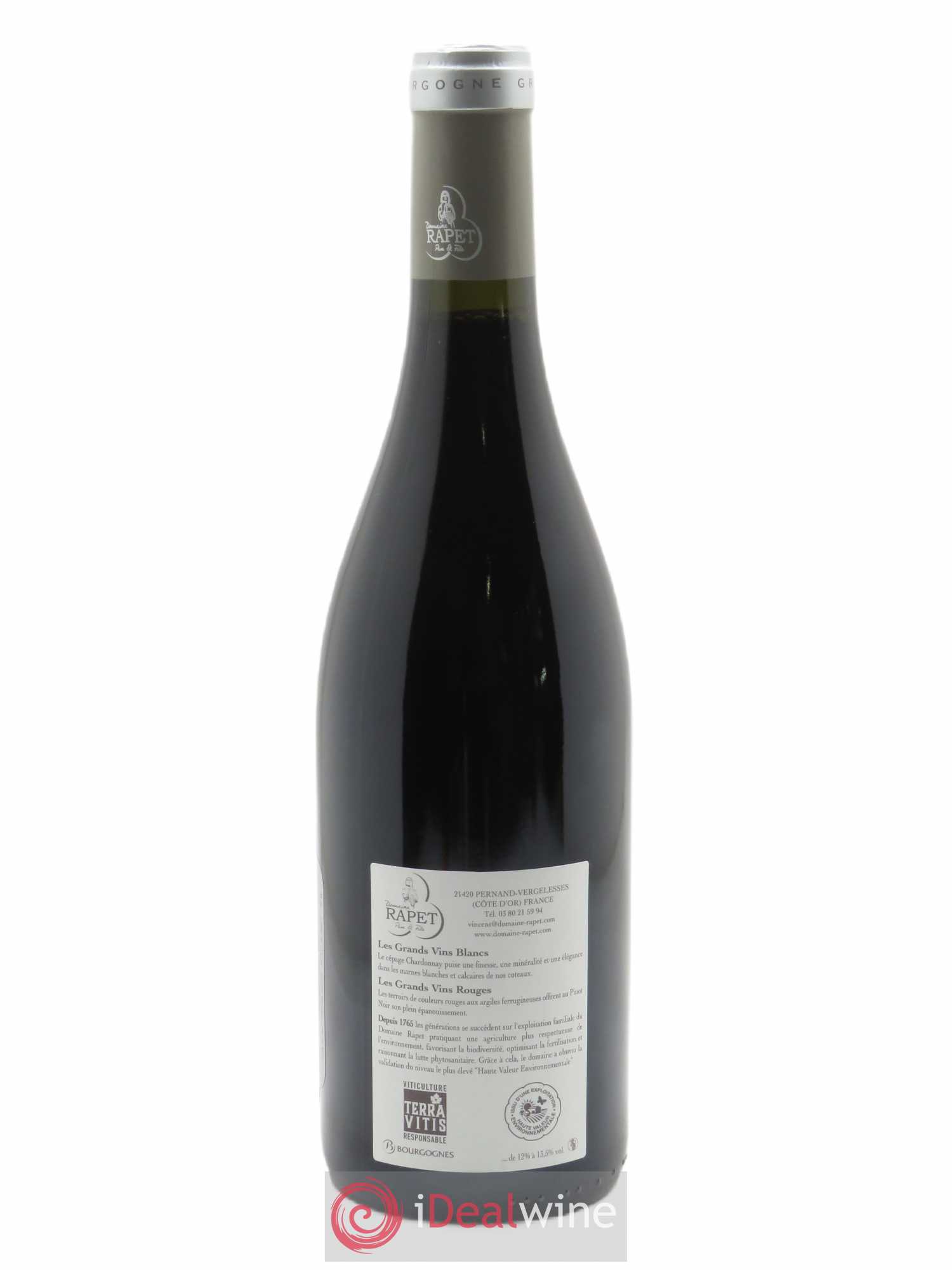 Corton Grand Cru Pougets Rapet Père & Fils 2020 - Lot of 1 bottle - 1