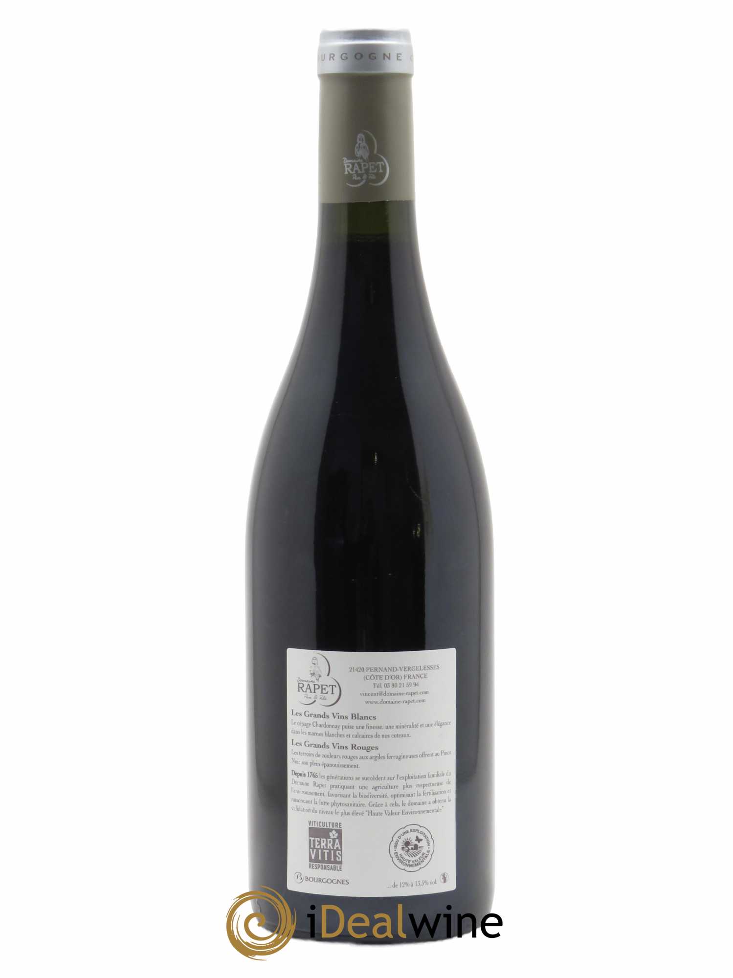 Beaune 1er Cru Bressandes Rapet Père & Fils 2015 - Lot of 1 bottle - 1