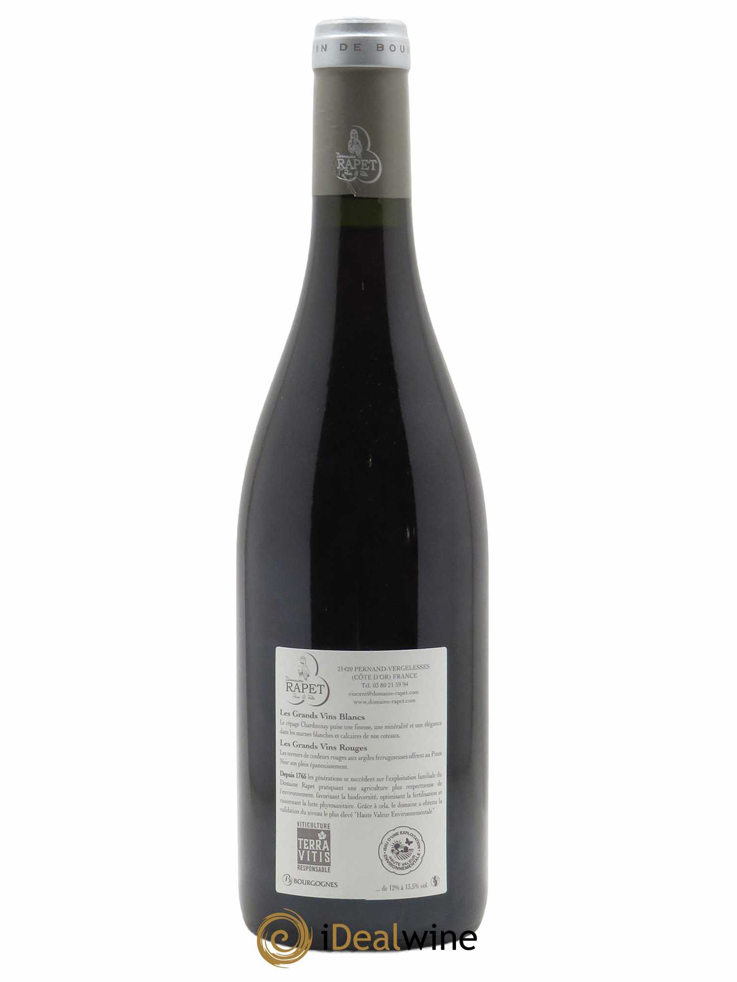 Savigny-lès-Beaune Aux Fournaux Rapet Père & Fils 2021 - Lot of 1 bottle - 1