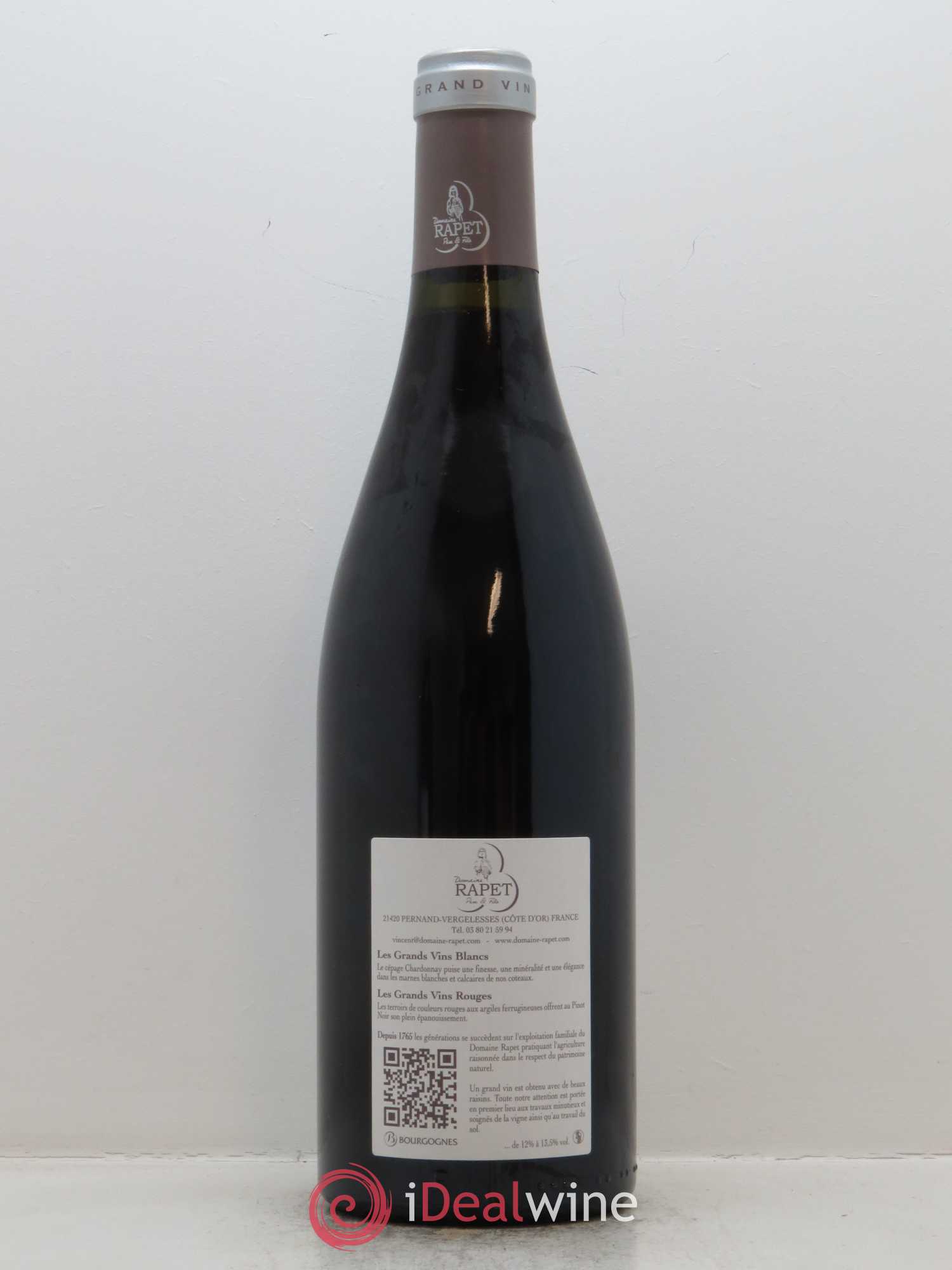 Beaune 1er Cru Bressandes Rapet Père & Fils 2012 - Lot de 1 bouteille - 1
