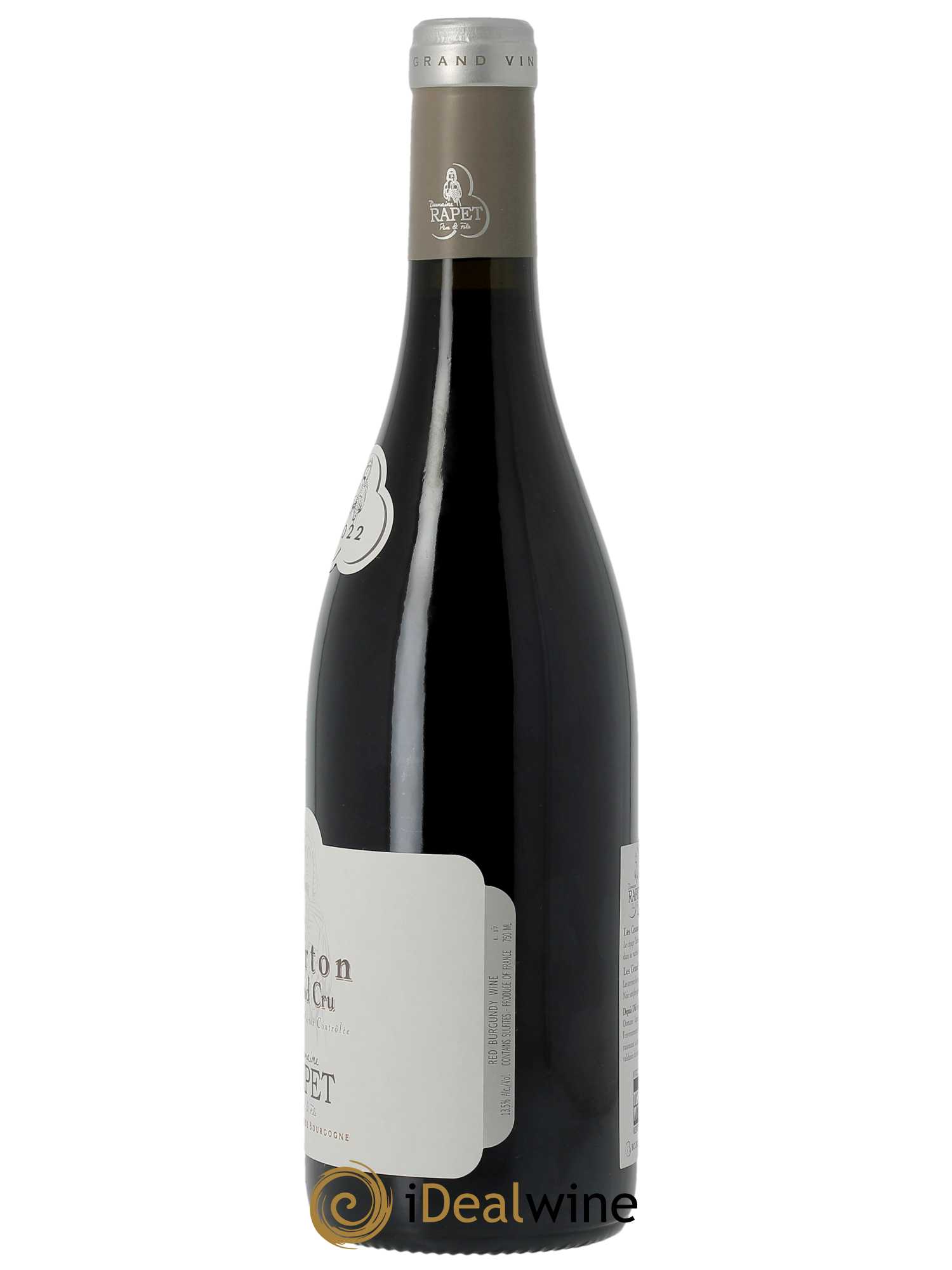 Corton Grand Cru Rapet Père & Fils 2022 - Lot de 1 bouteille - 1