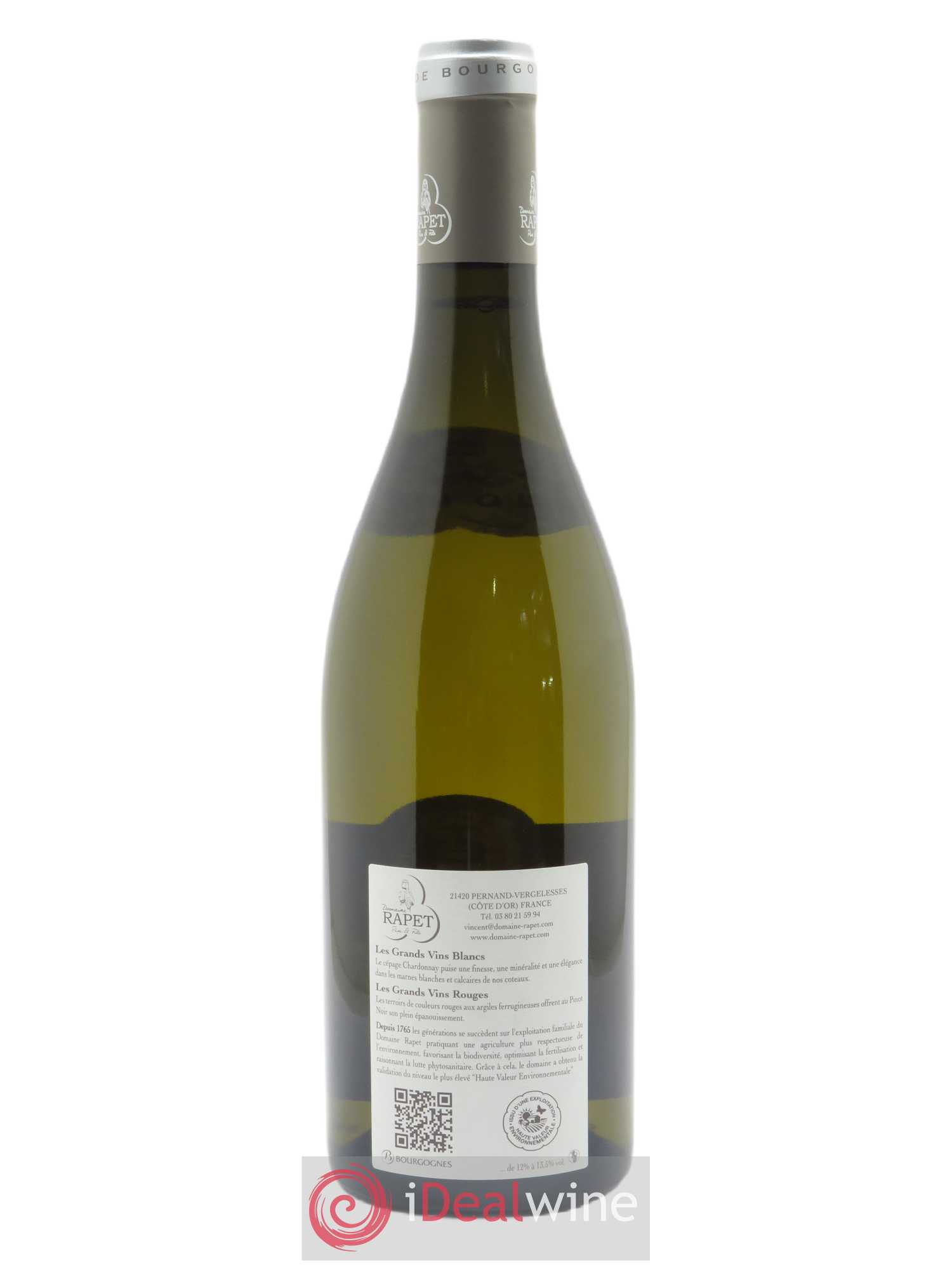 Corton-Charlemagne Grand Cru Rapet Père & Fils 2019 - Lot de 1 bouteille - 1