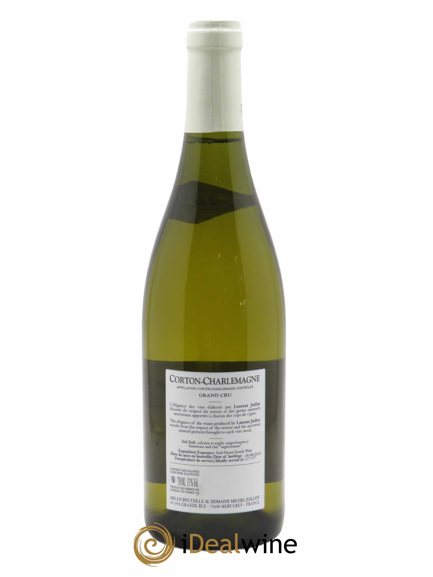 Corton-Charlemagne Grand Cru Michel Juillot (Domaine) 2020 - Lot de 1 bouteille - 1