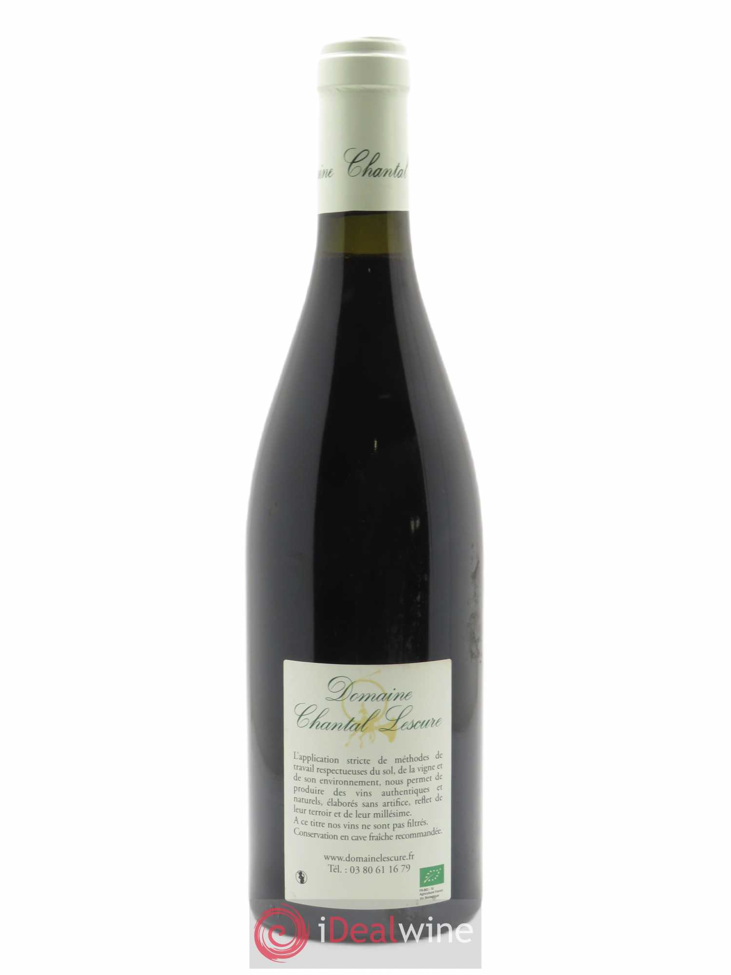 Clos de Vougeot Grand Cru Chantal Lescure 2018 - Lot de 1 bouteille - 1