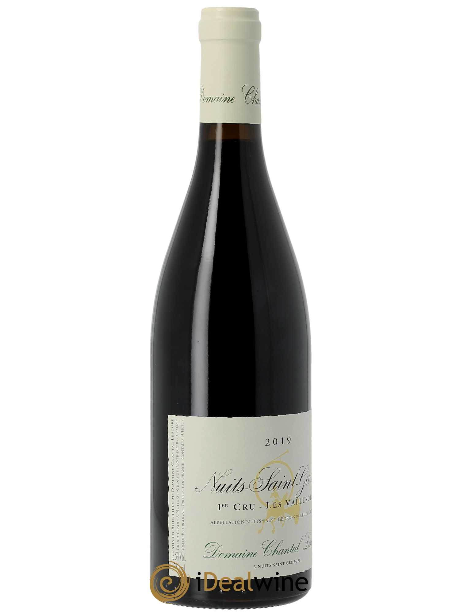 Nuits-Saint-Georges 1er Cru Les Vallerots Chantal Lescure 2019 - Lot of 1 bottle - 2