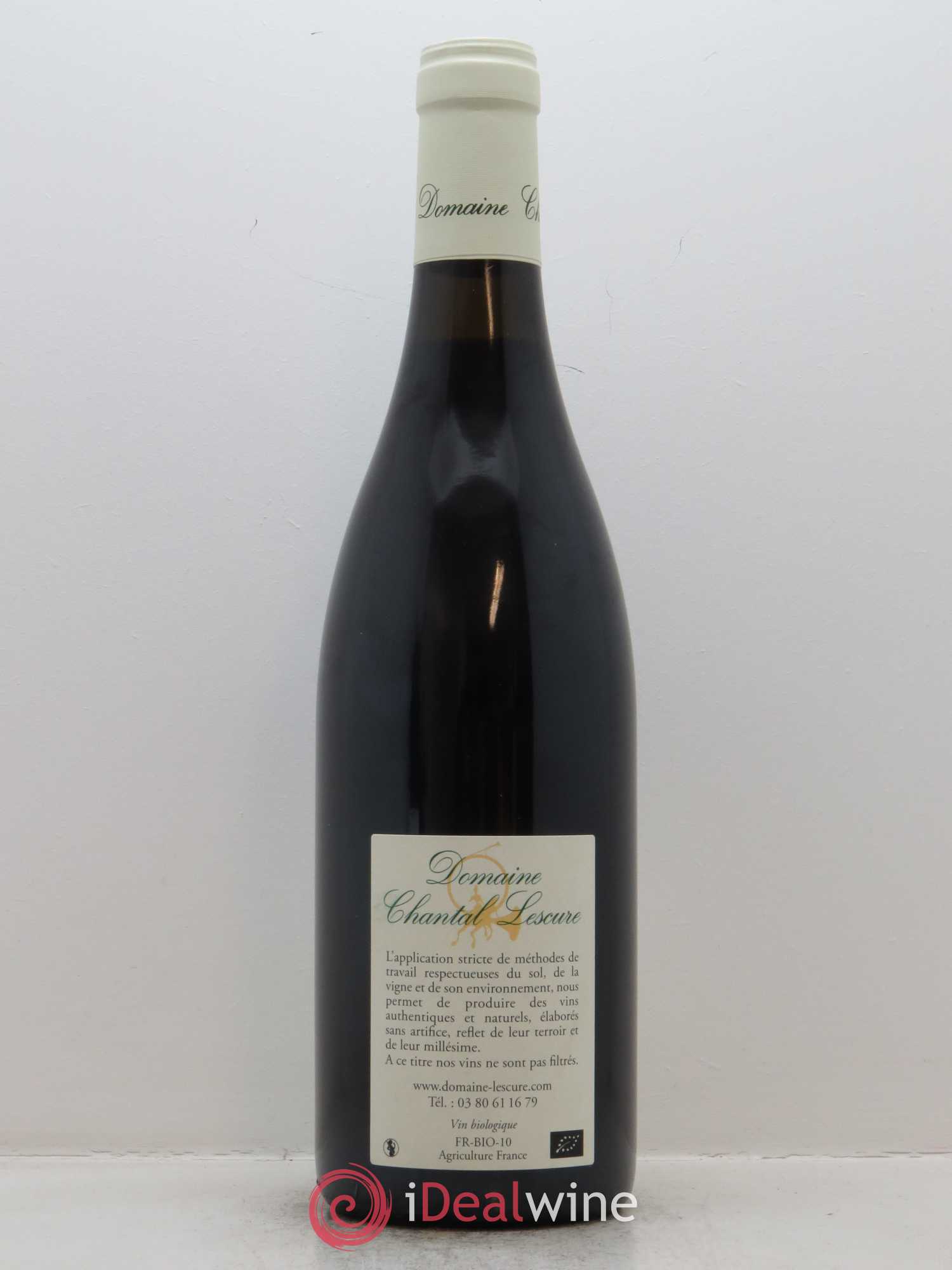 Clos de Vougeot Grand Cru Chantal Lescure 2016 - Lot de 1 bouteille - 1