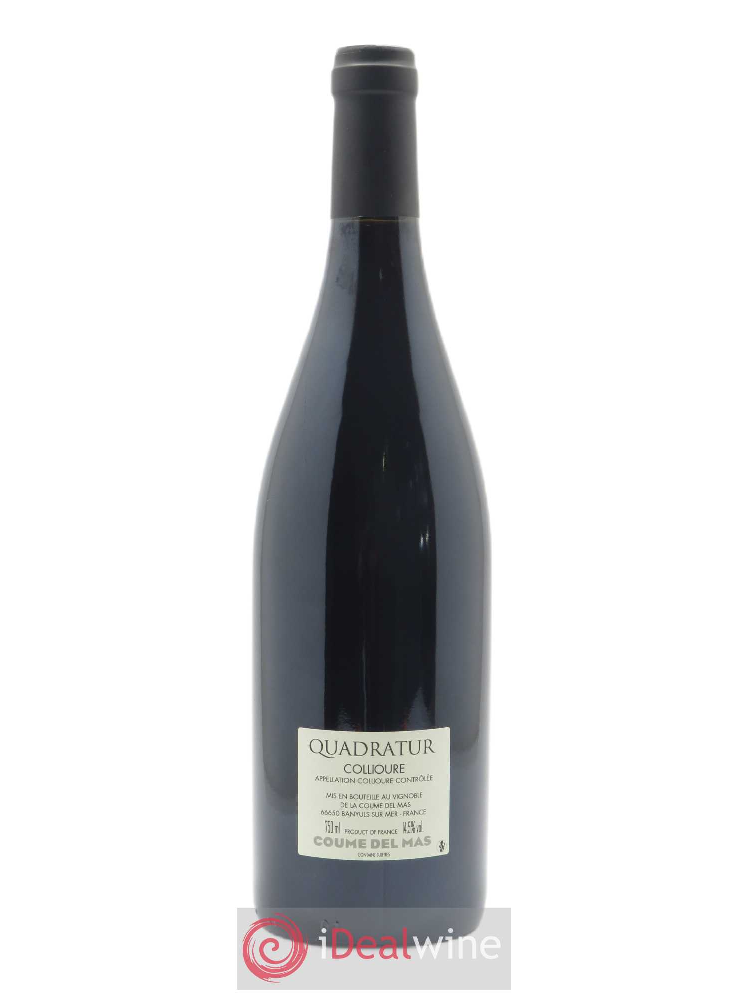 Collioure Coume del Mas Quadratur 2019 - Lot de 1 bouteille - 1