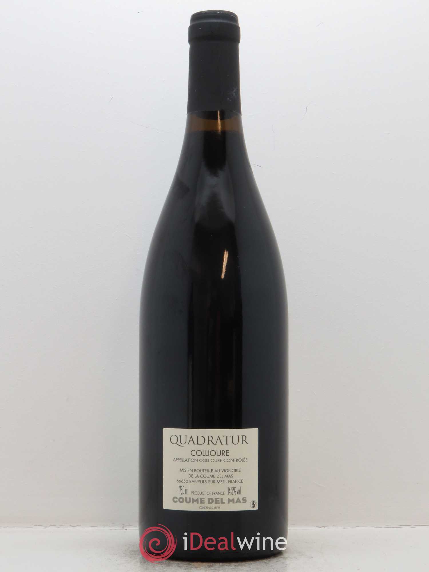 Collioure Coume del Mas Quadratur 2016 - Lot of 1 bottle - 1