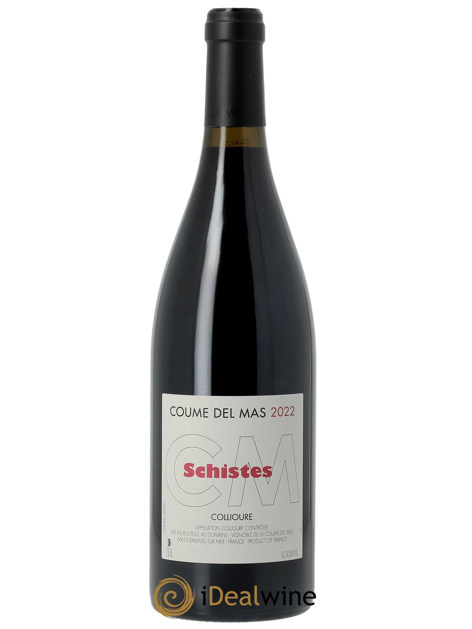Collioure Coume del Mas Schistes 2022 - Lot of 1 bottle - 0