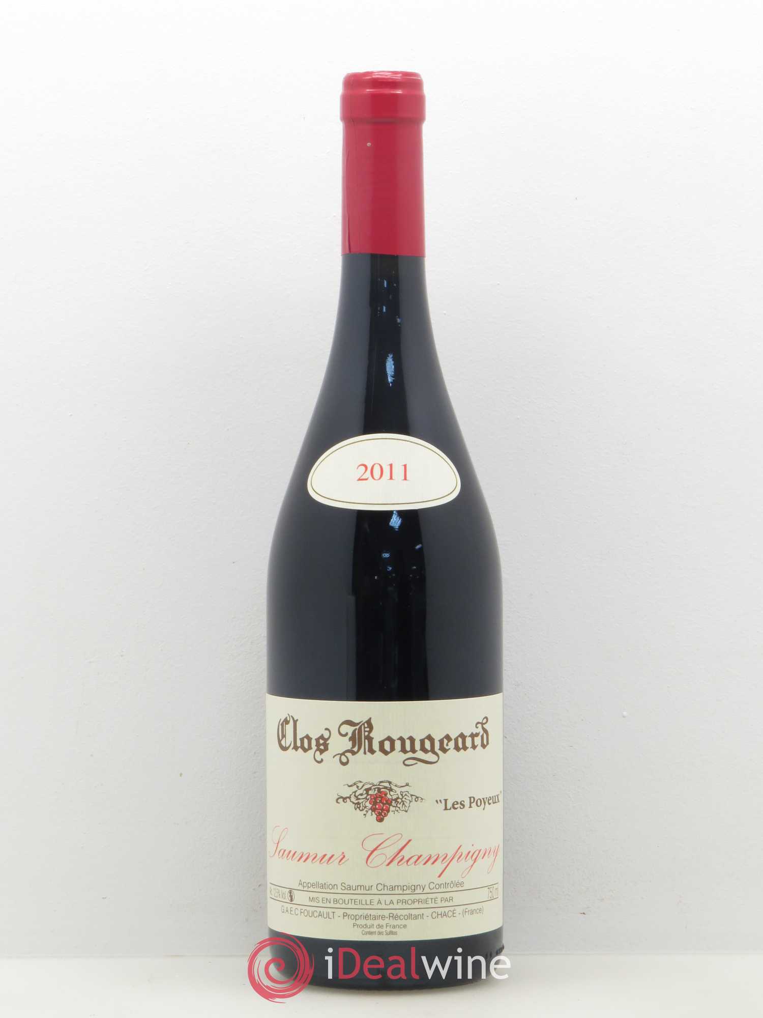 Saumur-Champigny Les Poyeux Clos Rougeard 2011 - Lot de 1 bouteille - 0
