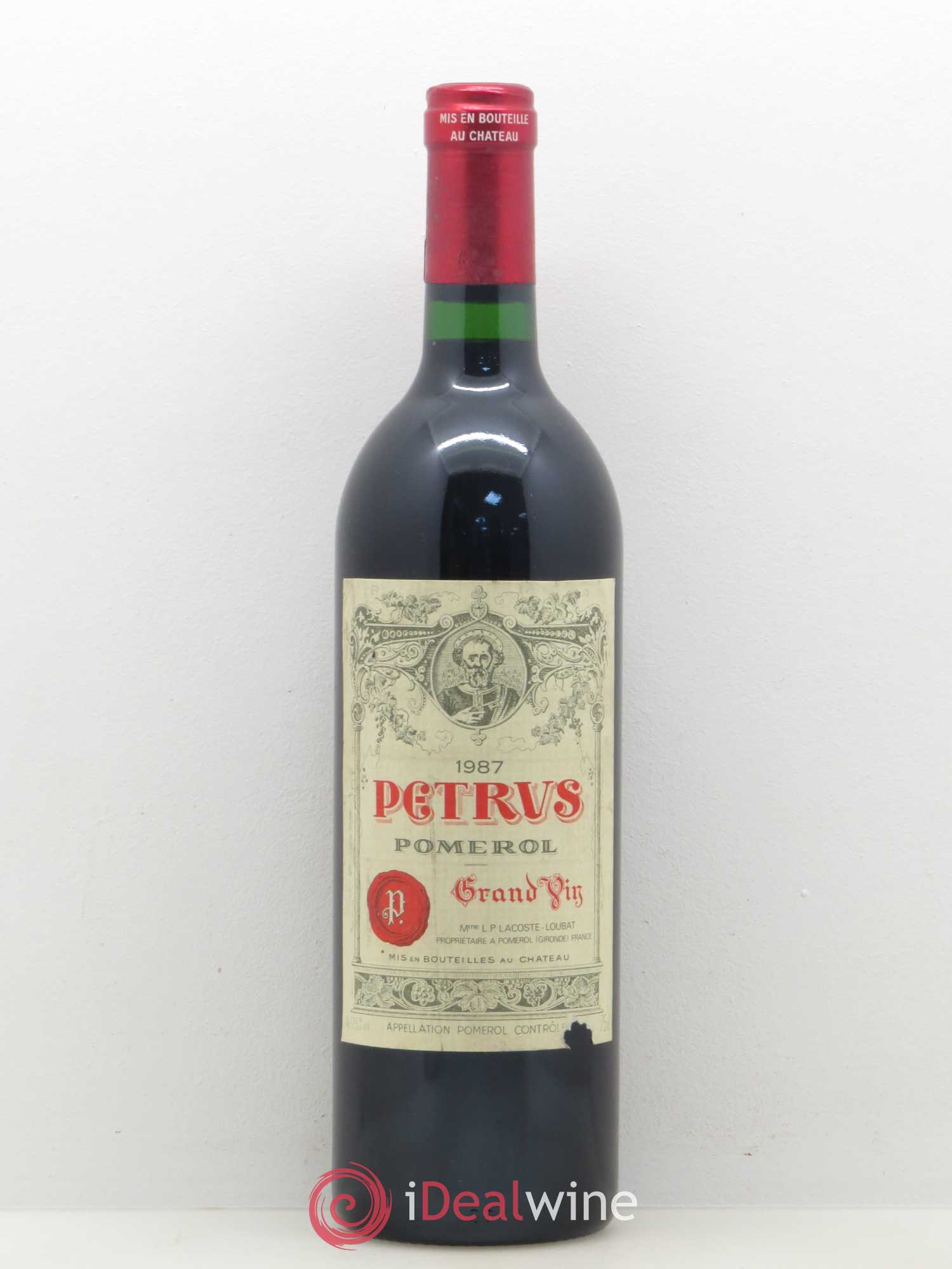 Petrus 1987 - Lot de 1 bouteille - 0