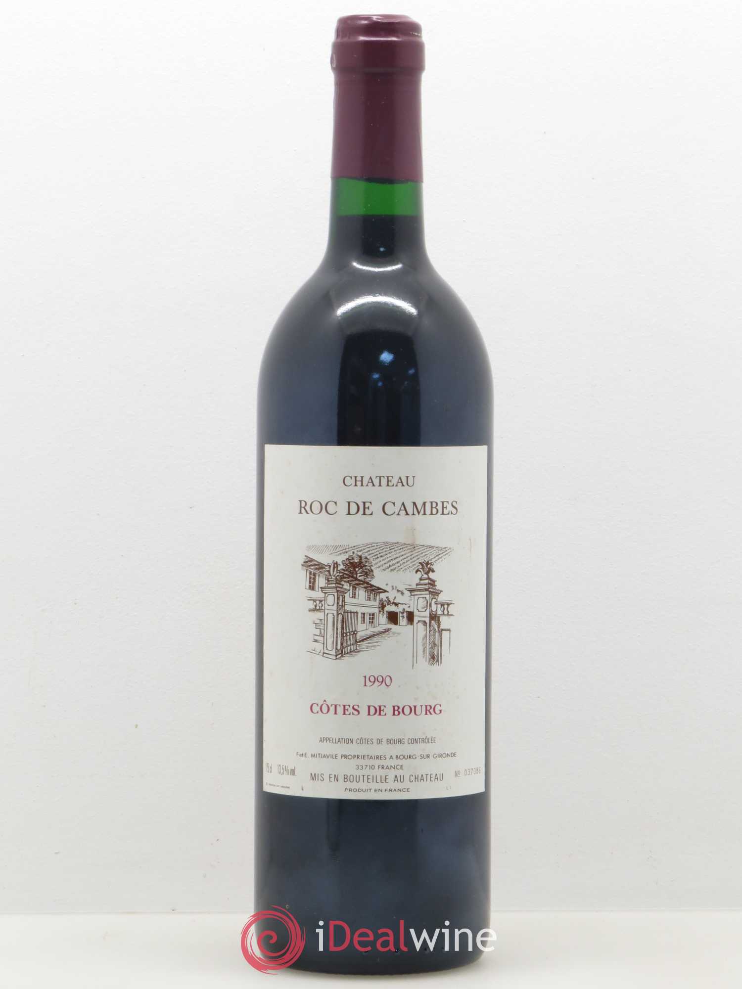 Roc de Cambes 1990 - Posten von 1 Flasche - 0