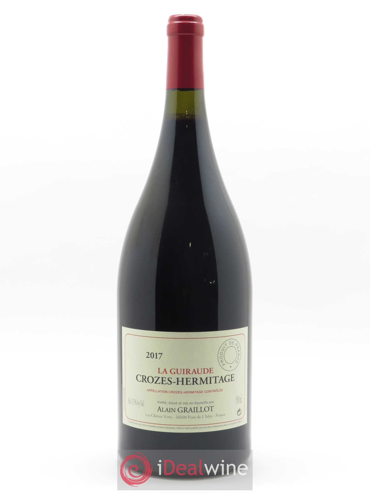 Crozes-Hermitage La Guiraude Domaine Graillot 2017 - Lot de 1 magnum - 0