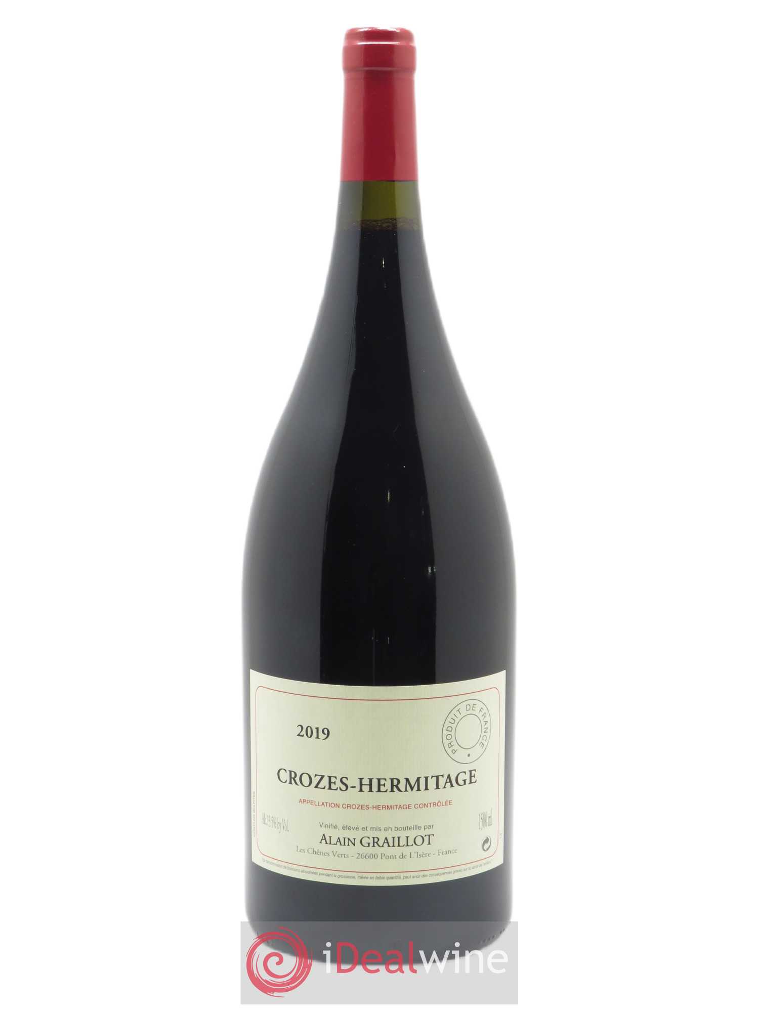 Crozes-Hermitage Domaine Graillot 2019 - Lot de 1 magnum - 0