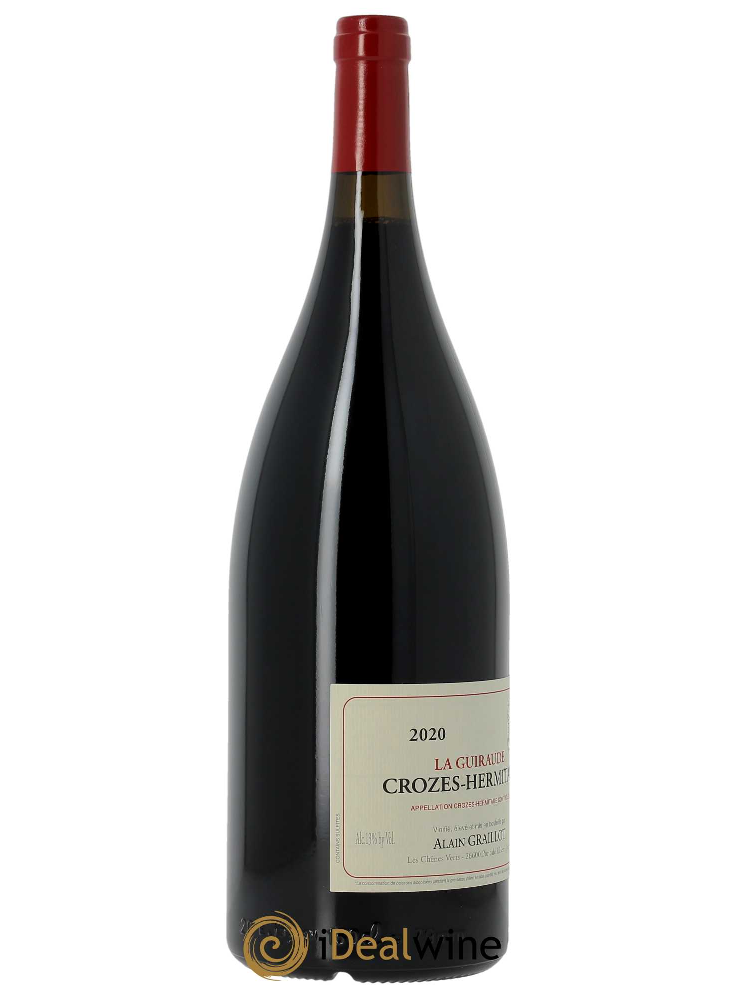 Crozes-Hermitage La Guiraude Domaine Graillot 2020 - Lot de 1 magnum - 2