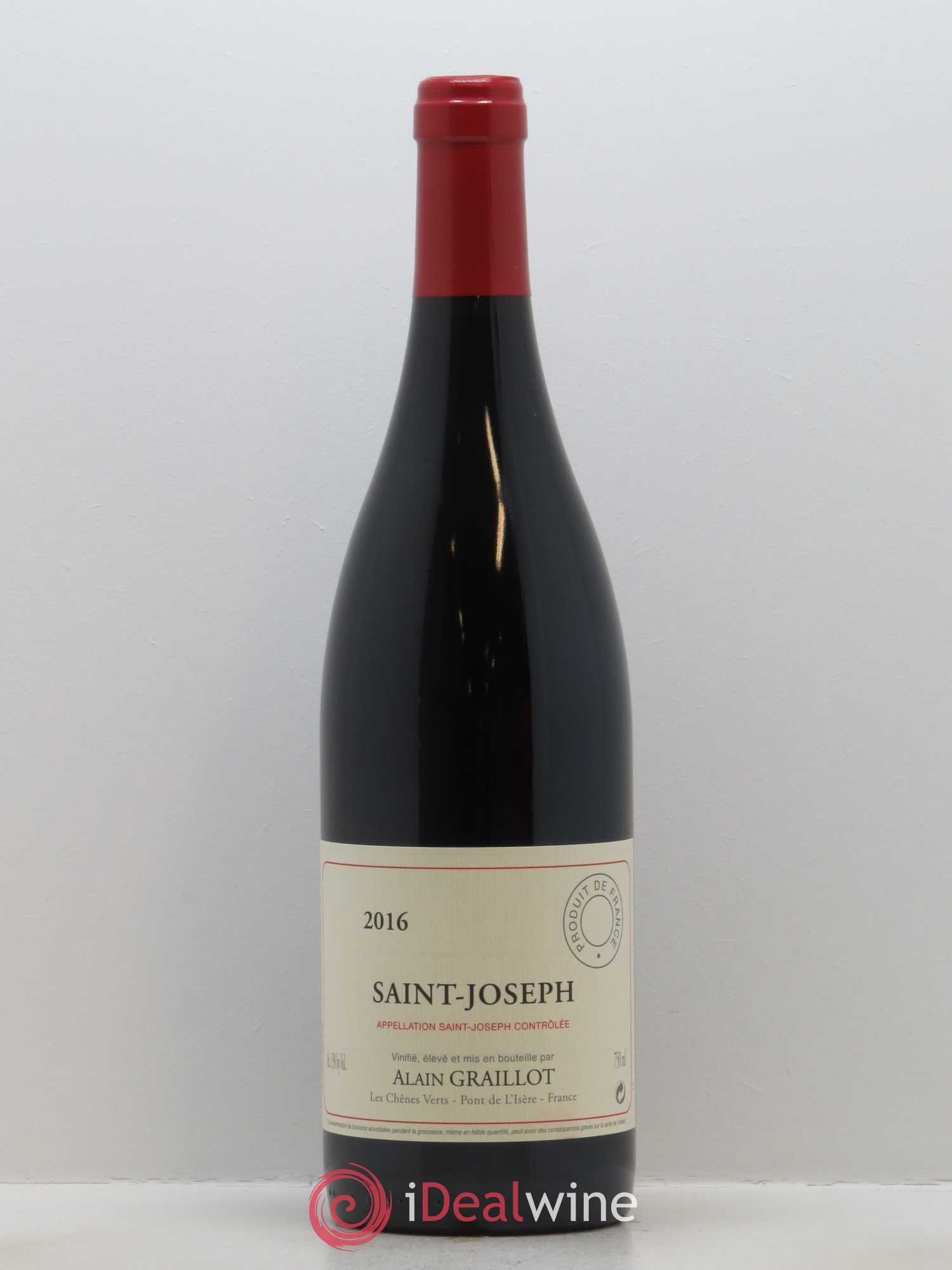 Saint-Joseph Domaine Graillot 2016 - Lot de 1 bouteille - 0
