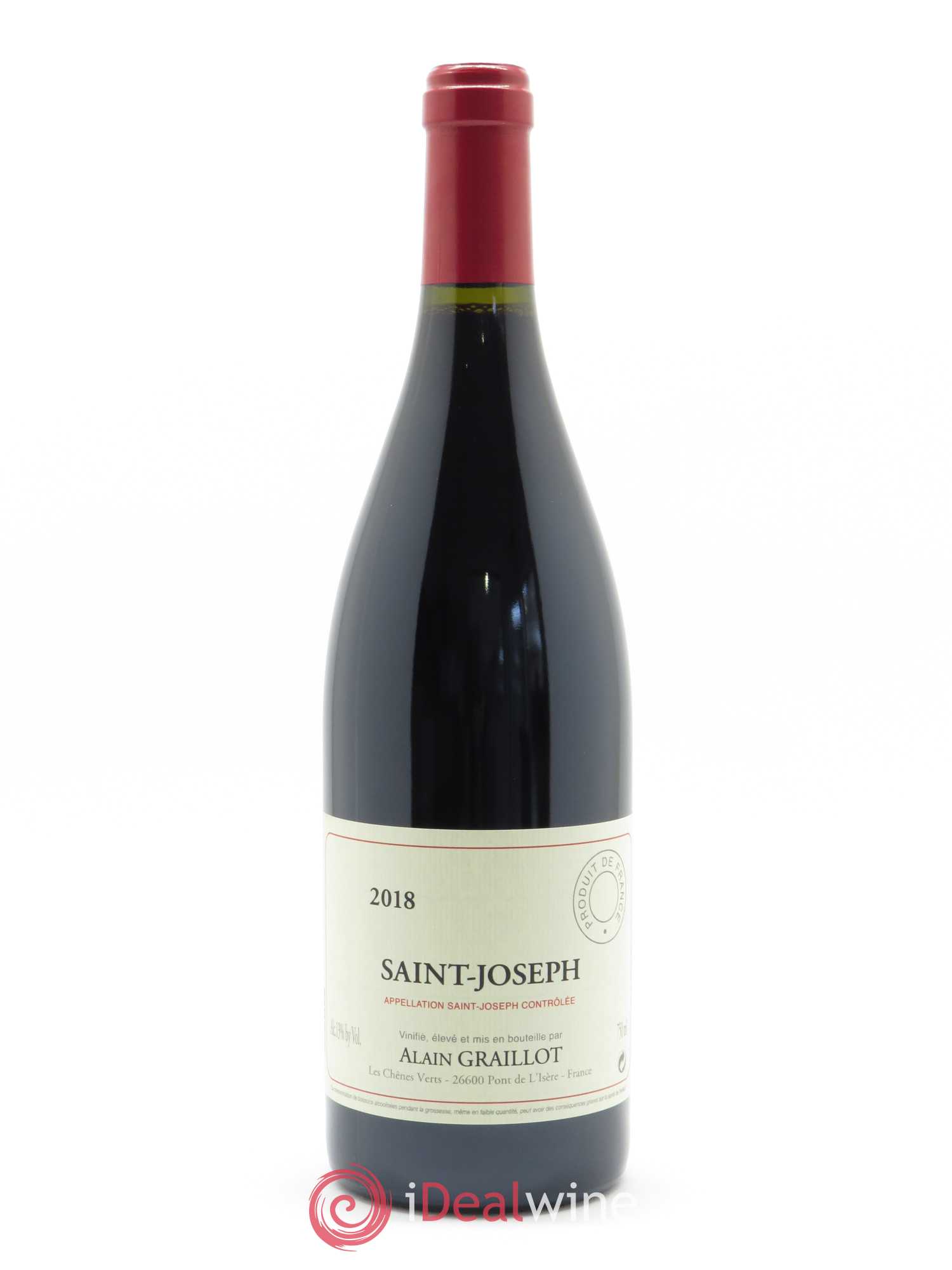 Saint-Joseph Domaine Graillot 2018 - Lot de 1 bouteille - 0