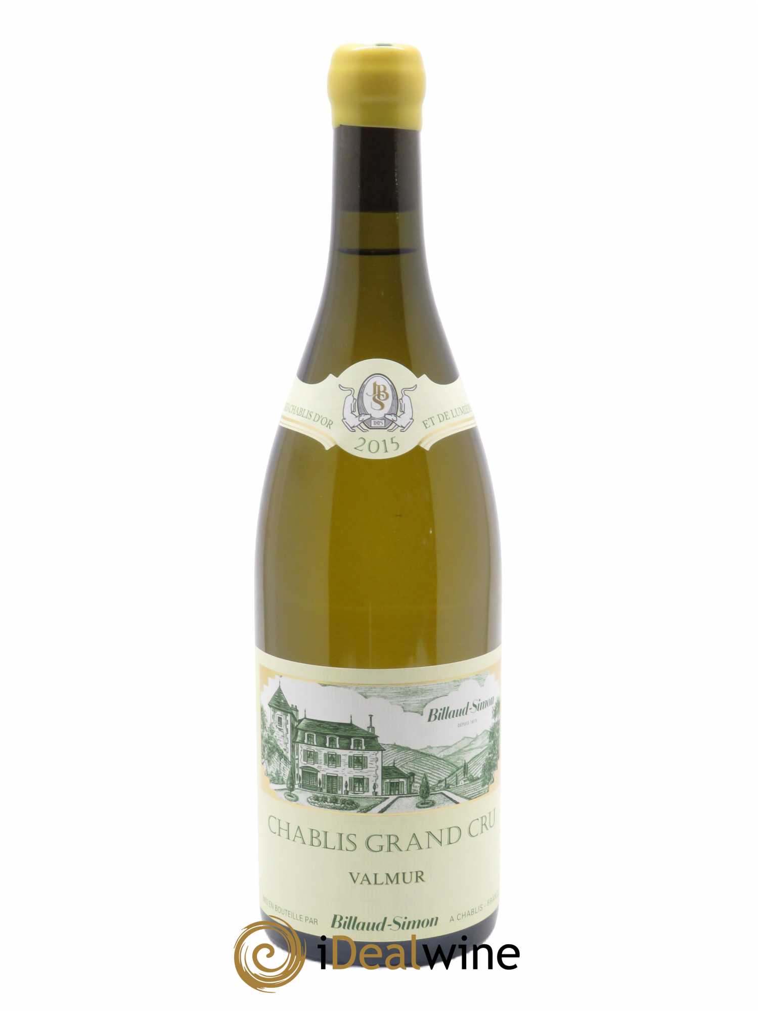 Chablis Grand Cru Valmur Billaud-Simon (Domaine) 2015 - Lot de 1 bouteille - 0