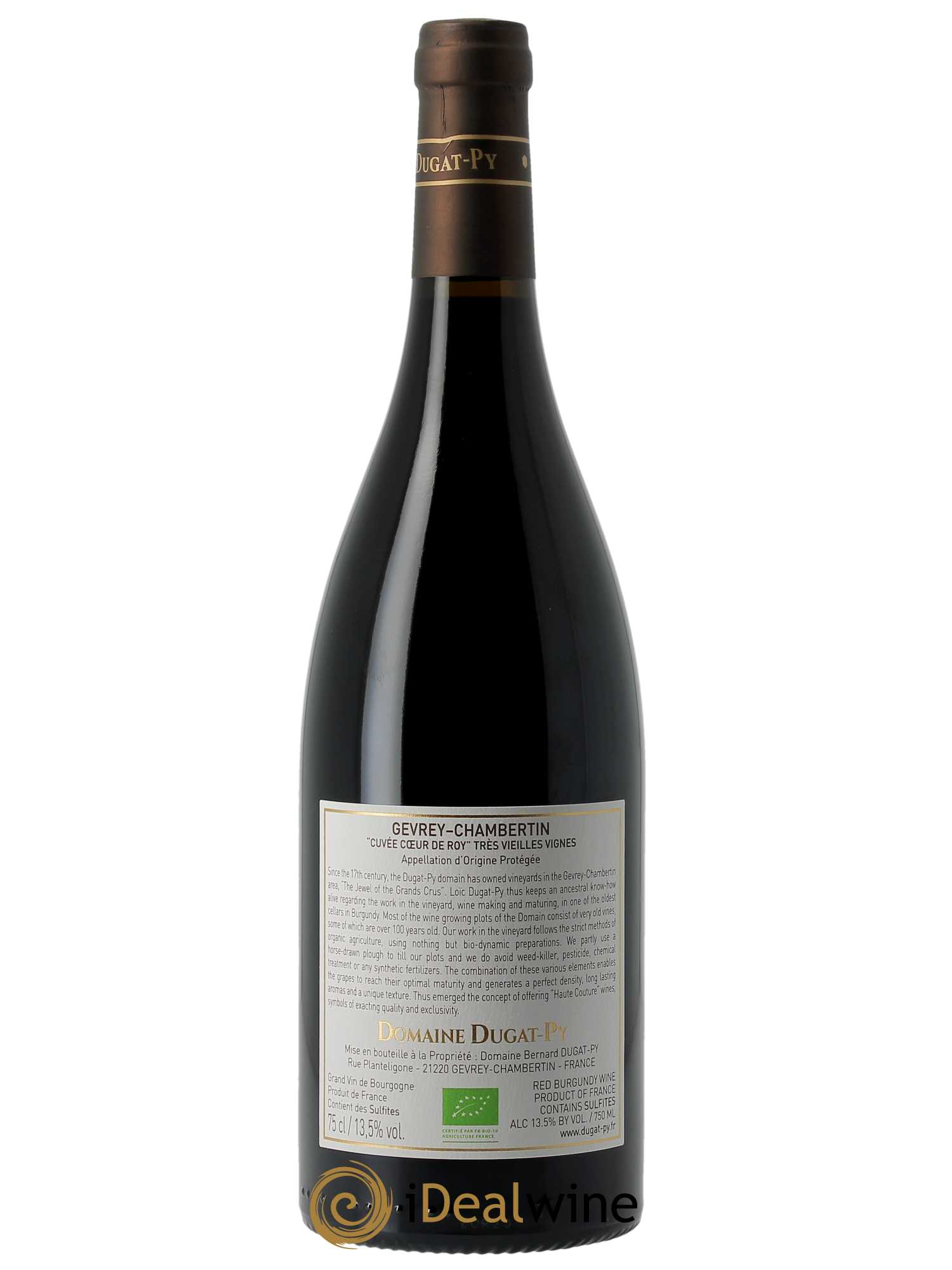 Gevrey-Chambertin Coeur de Roy Très Vieilles Vignes Dugat-Py 2020 - Lot of 1 bottle - 1