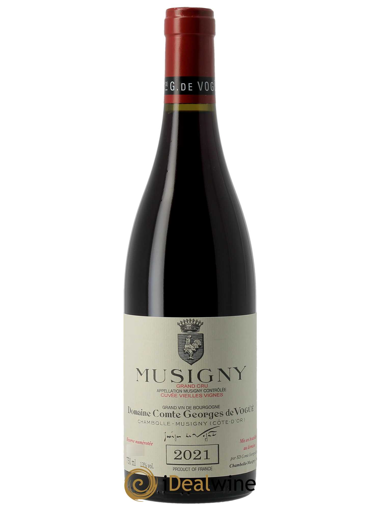 Musigny Grand Cru Cuvée Vieilles Vignes Comte Georges de Vogüé 2021 - Lot de 1 bouteille - 0