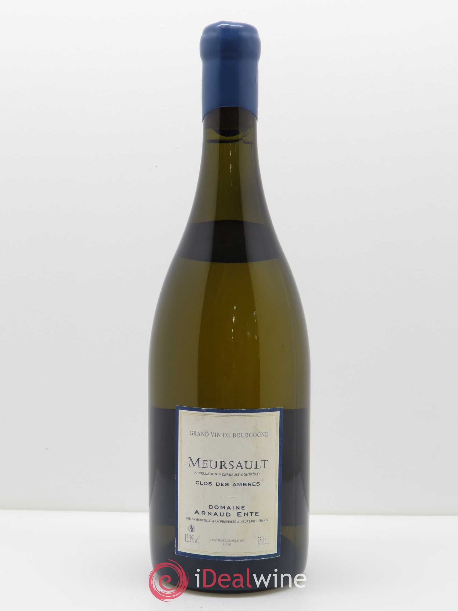 Meursault Clos des Ambres Arnaud Ente 2007 - Lot de 1 bouteille - 1