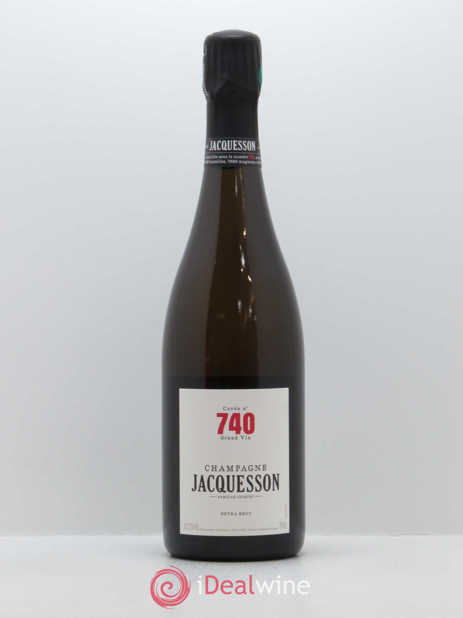 Cuvée 740 Extra-Brut Jacquesson - Lot de 1 bouteille - 0