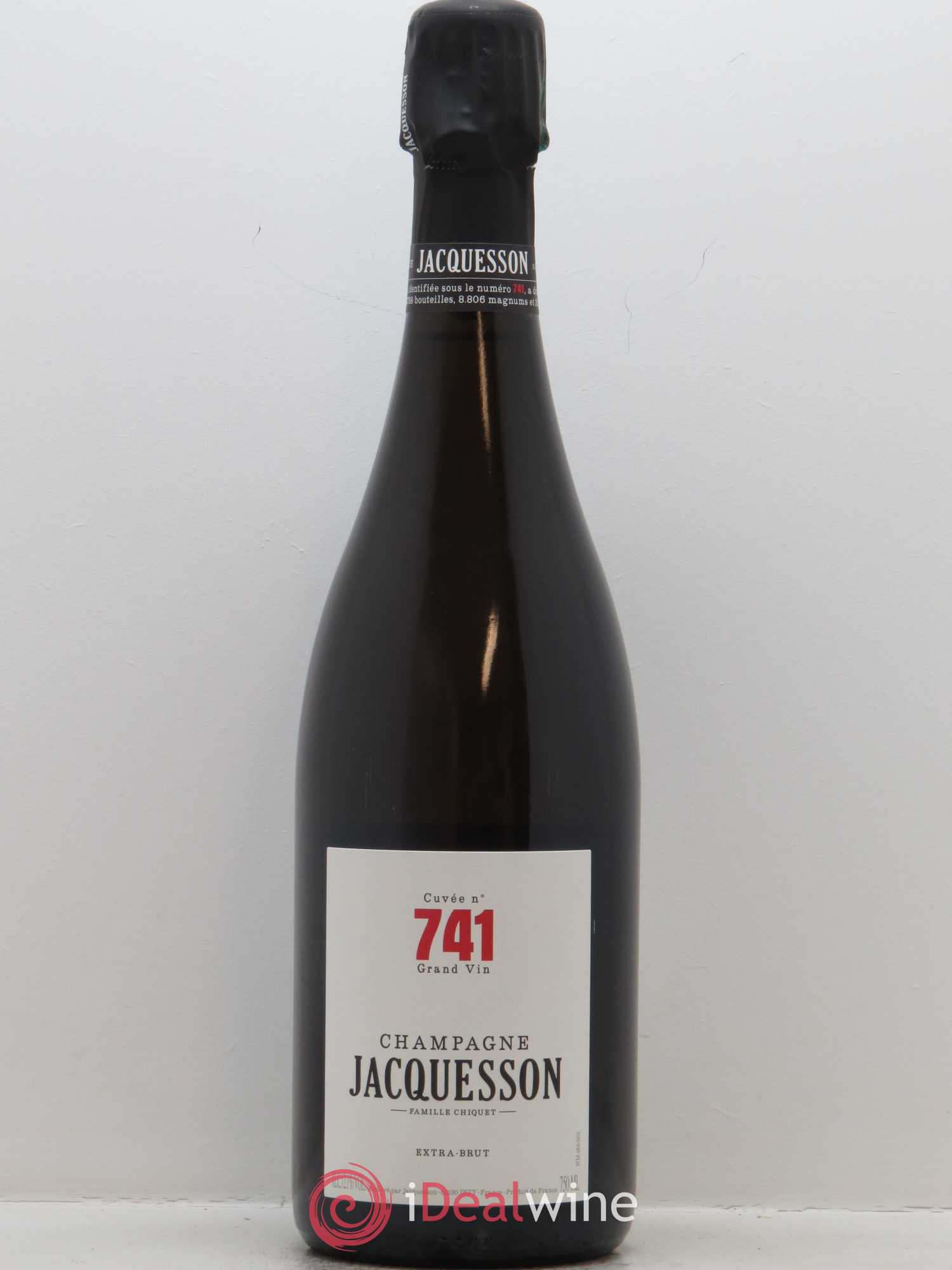 Cuvée 741 Extra-Brut Jacquesson - Lot de 1 bouteille - 0