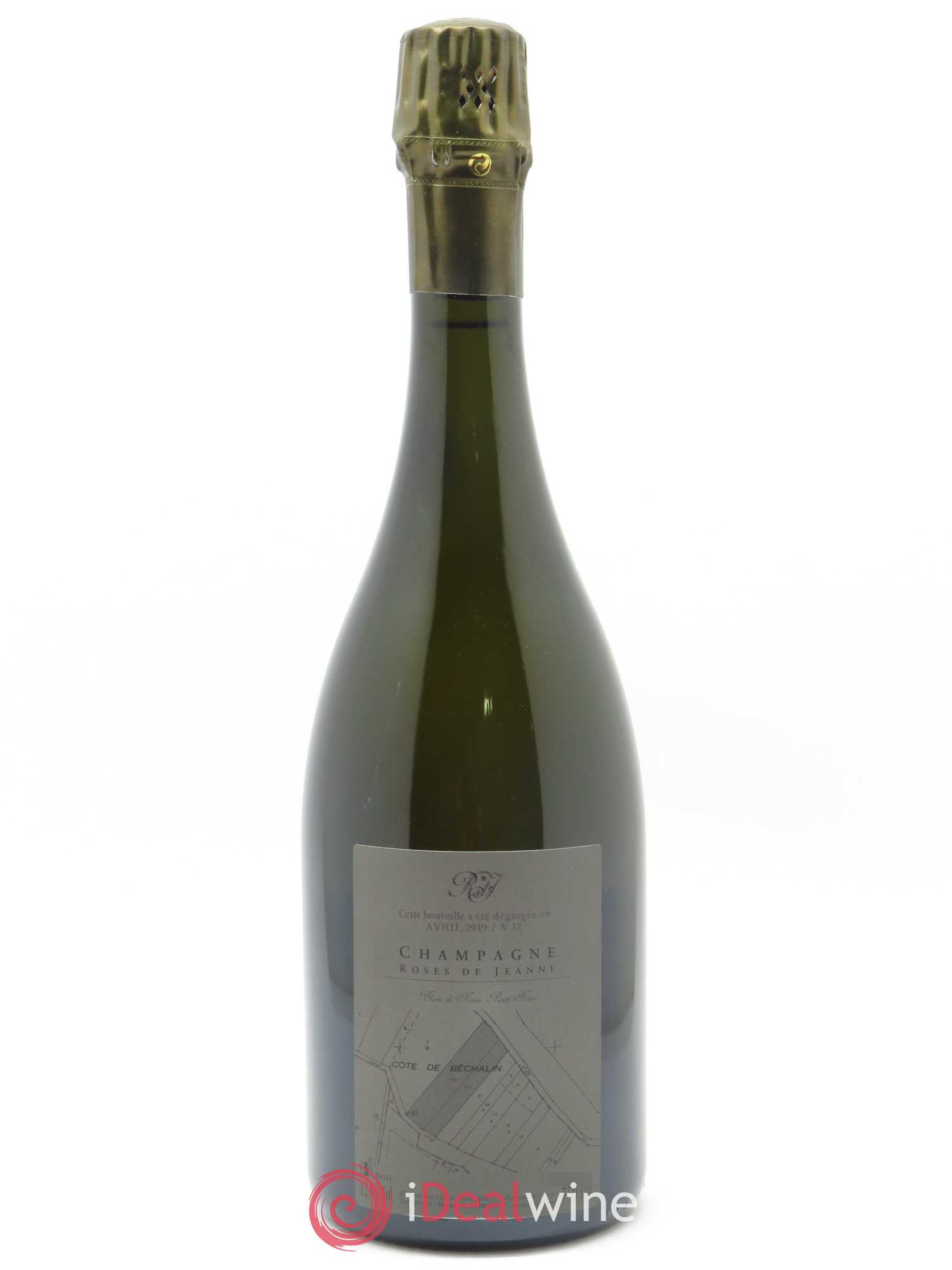 Roses de Jeanne Côte de Béchalin Blanc de Noirs Cédric Bouchard 2012 - Lot de 1 bouteille - 1