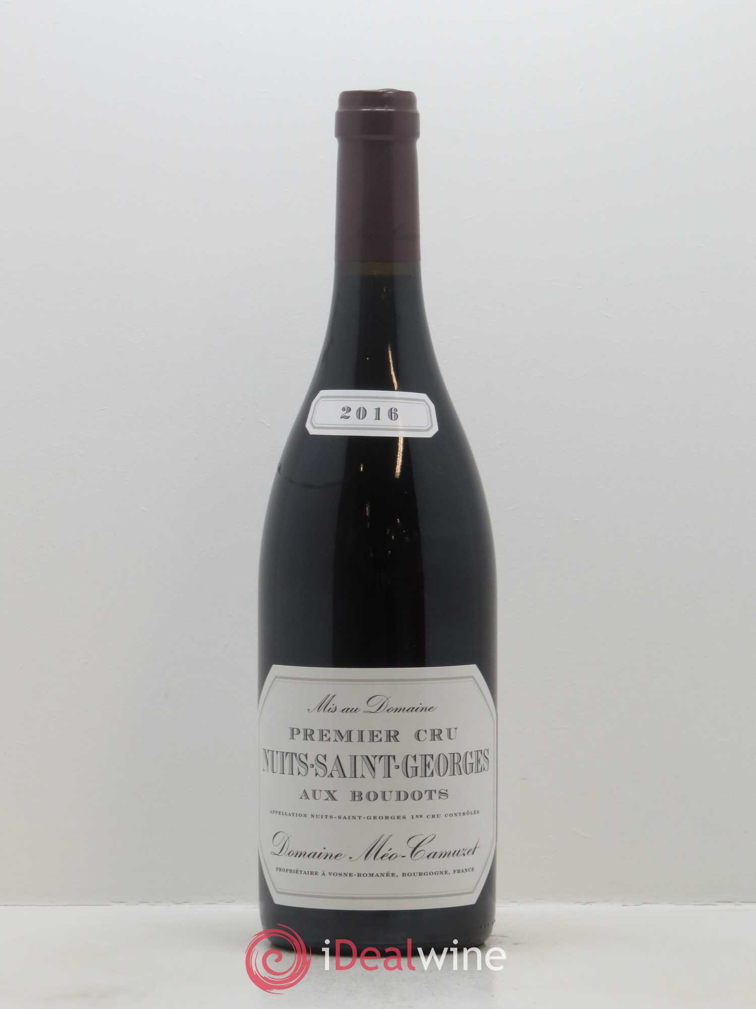 Nuits-Saint-Georges 1er Cru Aux Boudots Méo-Camuzet (Domaine) 2016 - Lot de 1 bouteille - 0