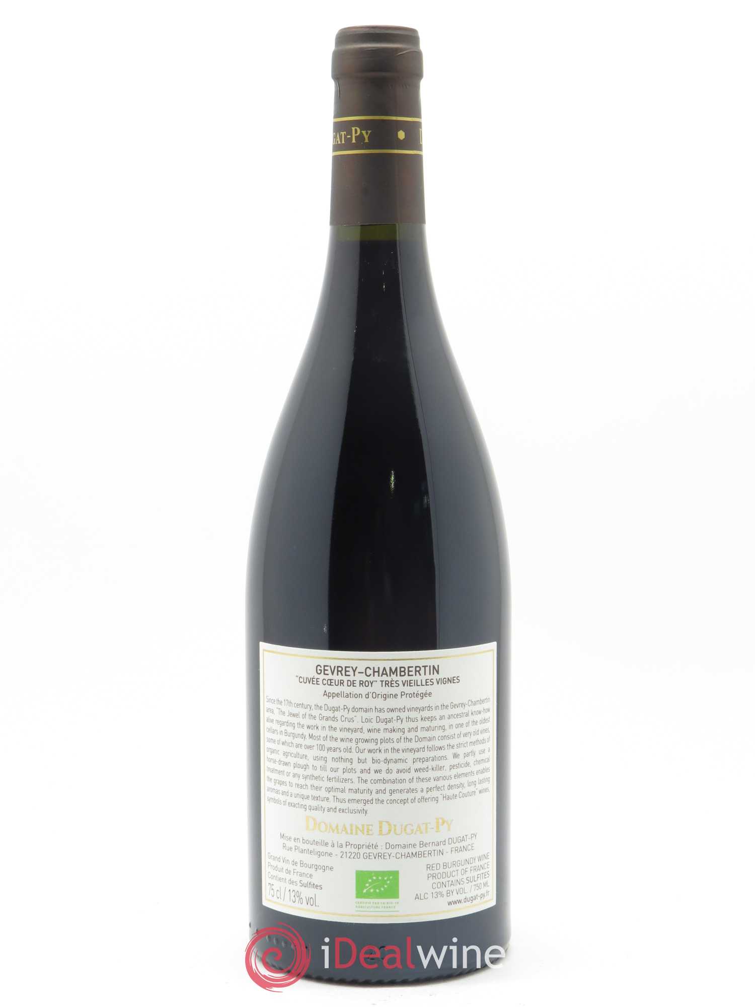Gevrey-Chambertin Coeur de Roy Très Vieilles Vignes Dugat-Py 2017 - Lot de 1 bouteille - 1