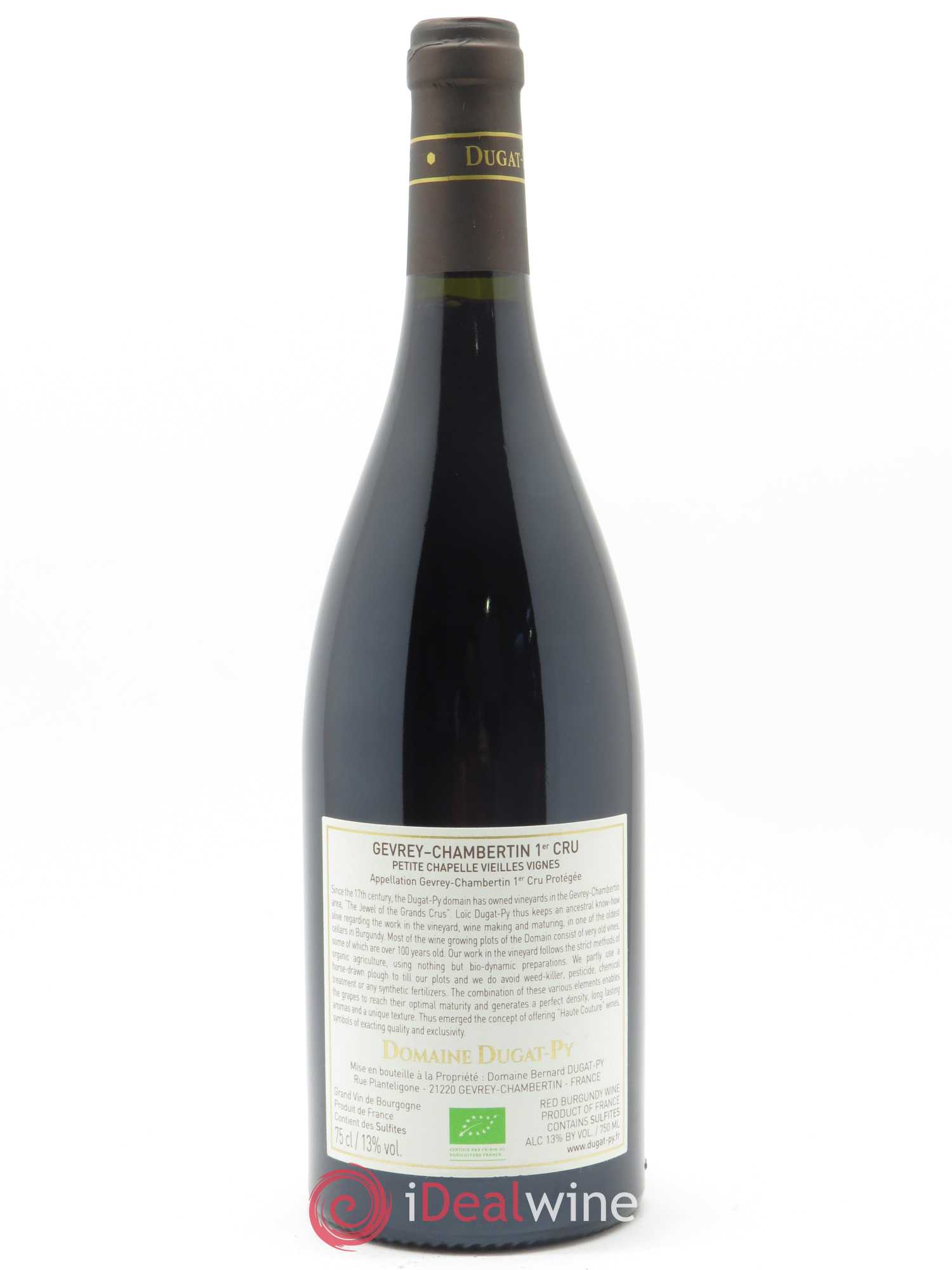 Gevrey-Chambertin 1er Cru Petite Chapelle Vieilles Vignes Dugat-Py 2017 - Lot de 1 bouteille - 1