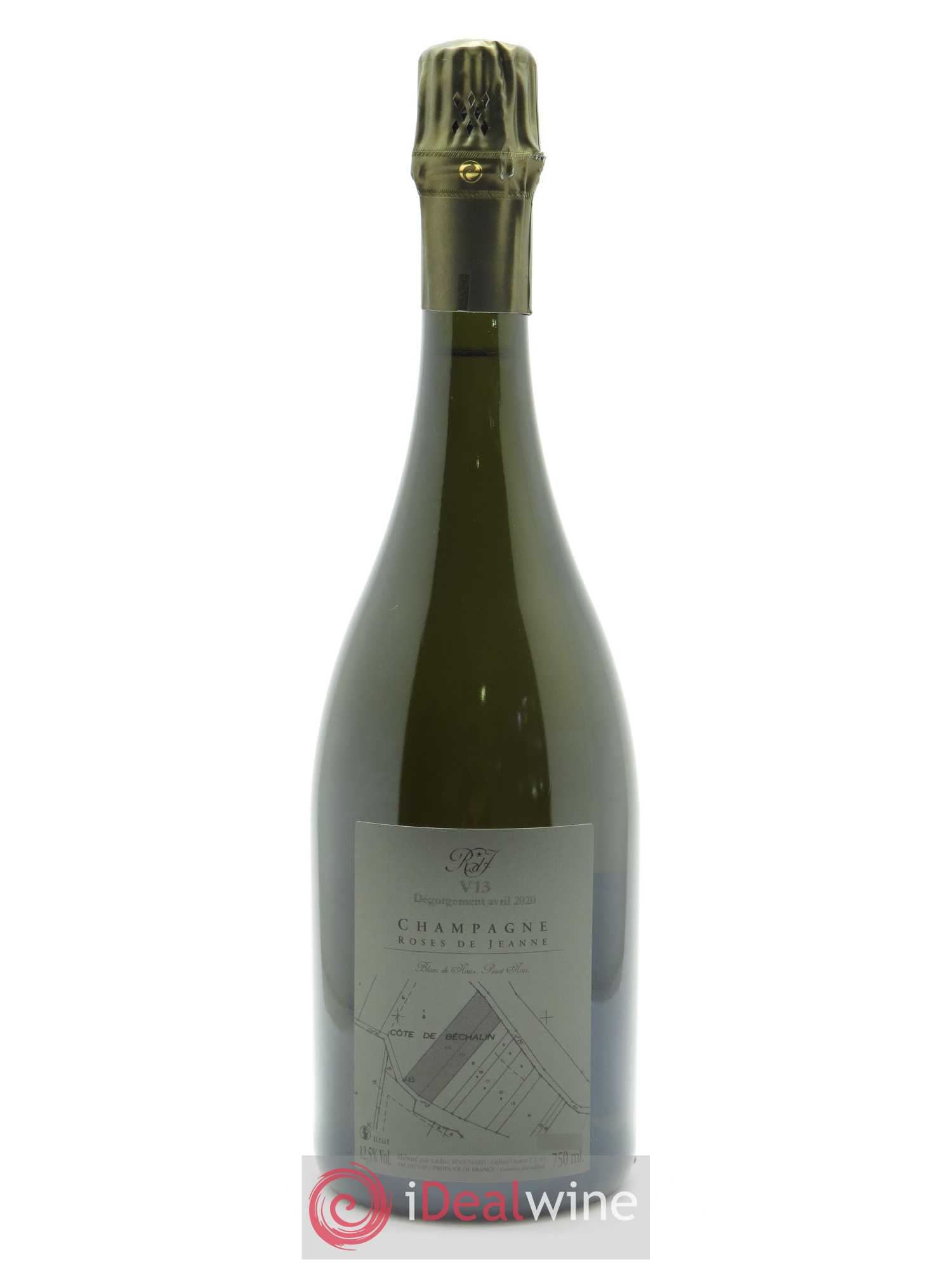 Roses de Jeanne Côte de Béchalin Blanc de Noirs Cédric Bouchard 2013 - Lot de 1 bouteille - 1