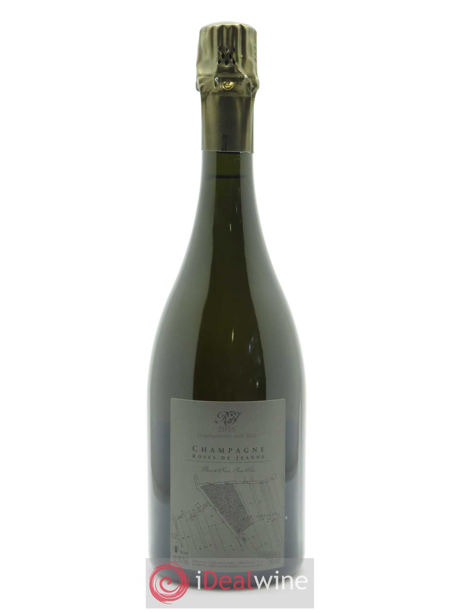 Roses de Jeanne Les Ursules Blanc de Noirs Brut Cédric Bouchard 2016 - Lot de 1 bouteille - 1