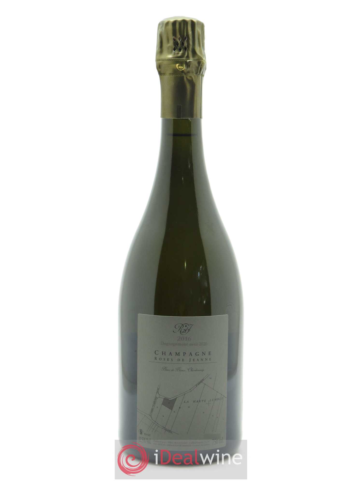 Roses de Jeanne La Haute-Lemblé Cédric Bouchard 2016 - Lot de 1 bouteille - 1
