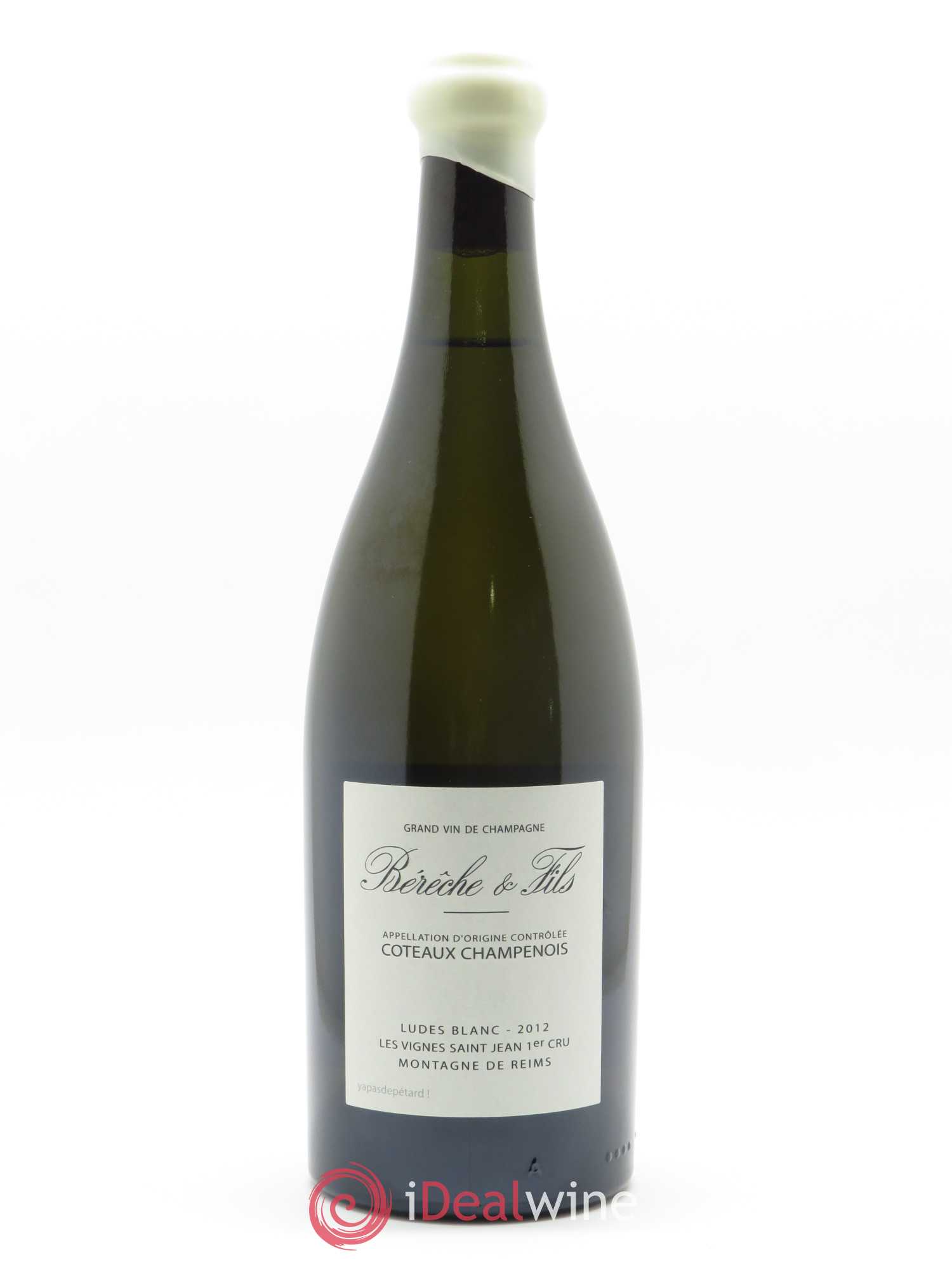 Blanc Ludes Bérêche et Fils 2012 - Lot de 1 bouteille - 0