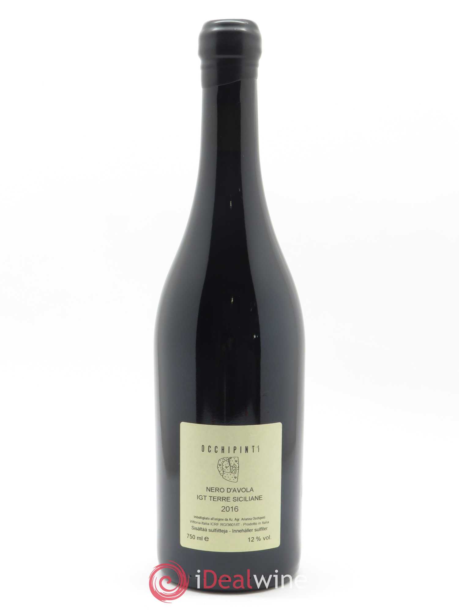 Terre Siciliane IGT Siccagno Azienda Agricola Arianna Occhipinti 2016 - Lot of 1 bottle - 1