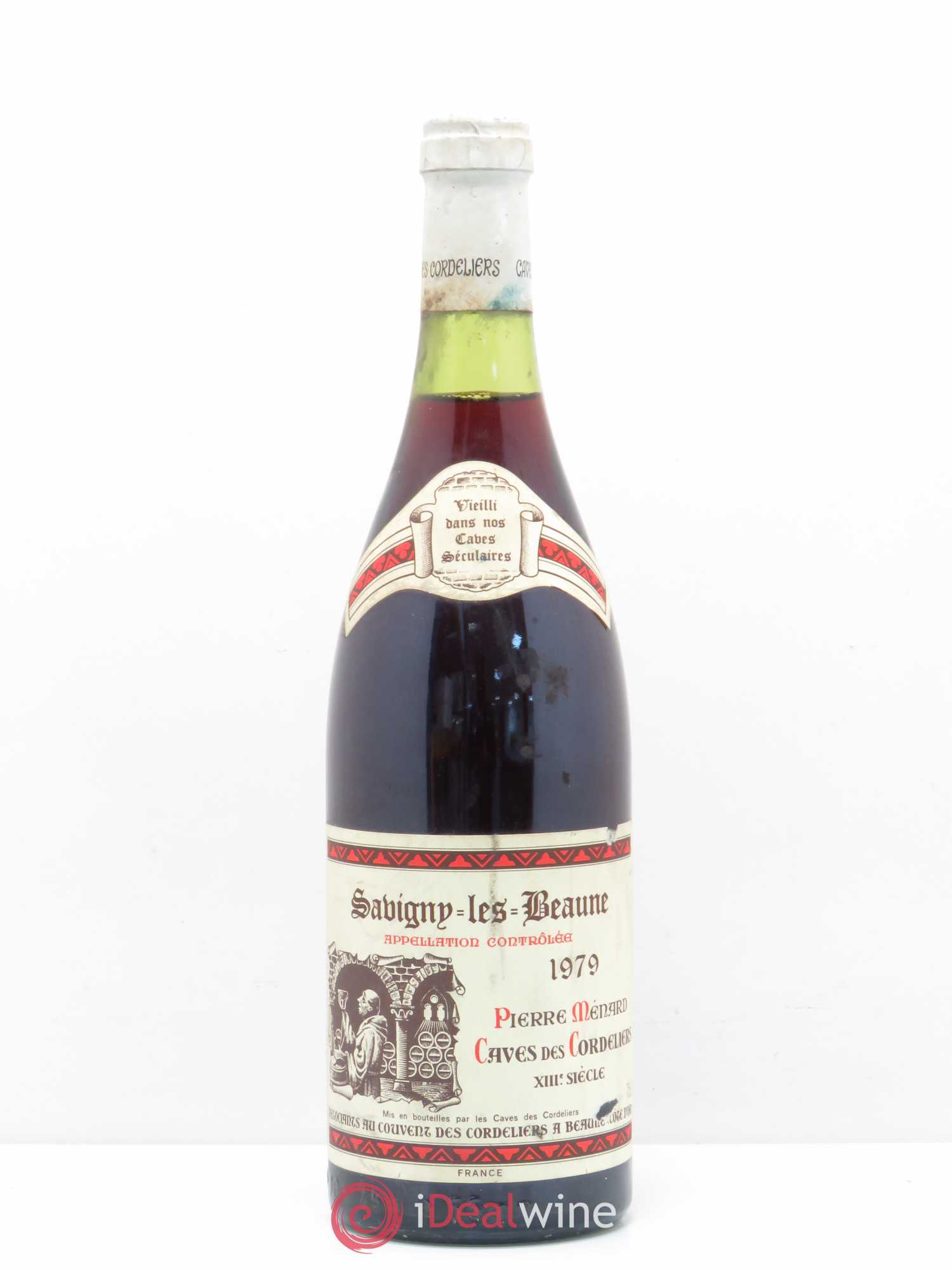 Savigny-lès-Beaune Cave des Cordeliers Pierre Menard 1979 - Posten von 1 Flasche - 0