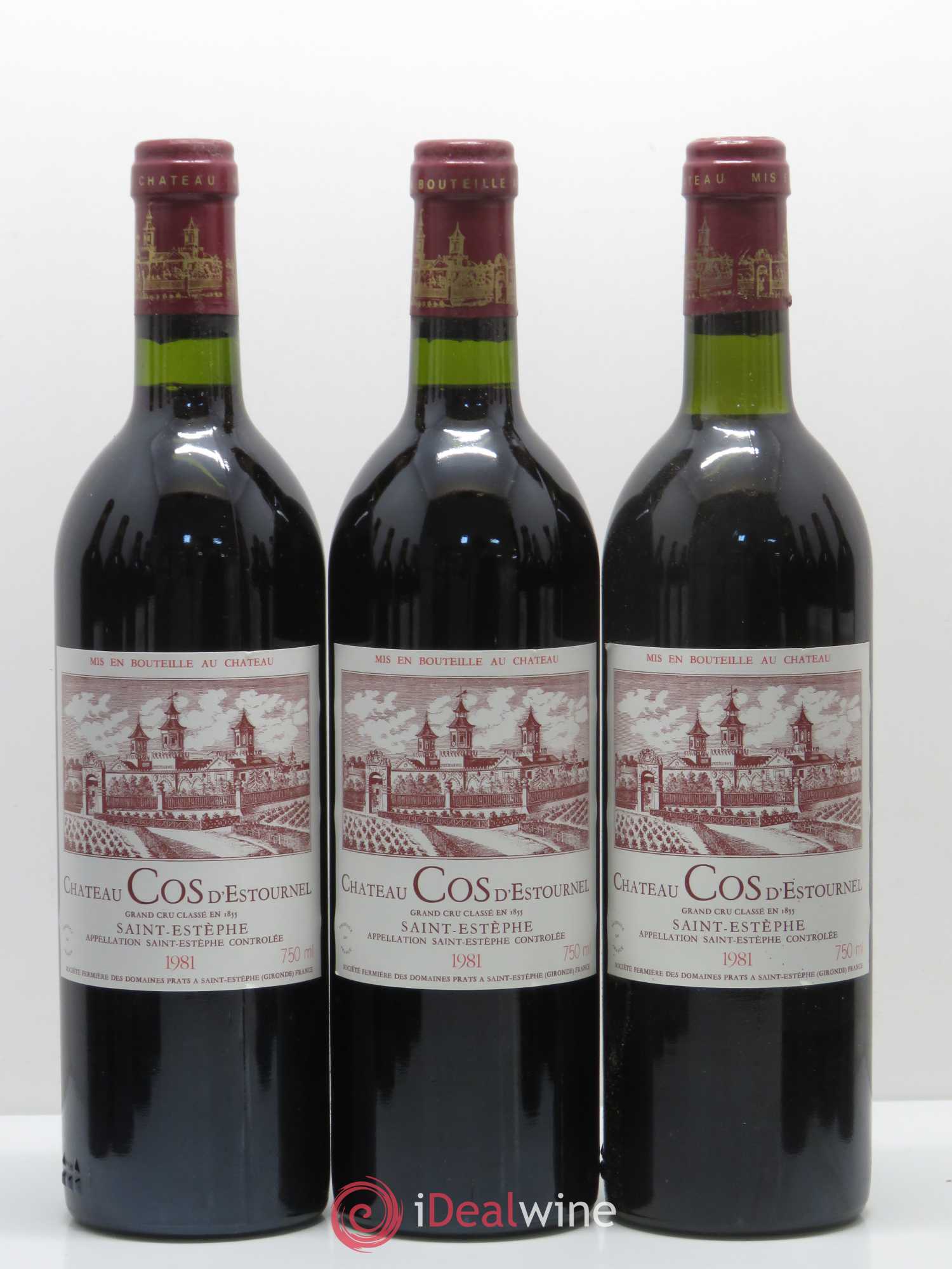 Cos d'Estournel 2ème Grand Cru Classé 1981 - Lot de 12 bouteilles - 1