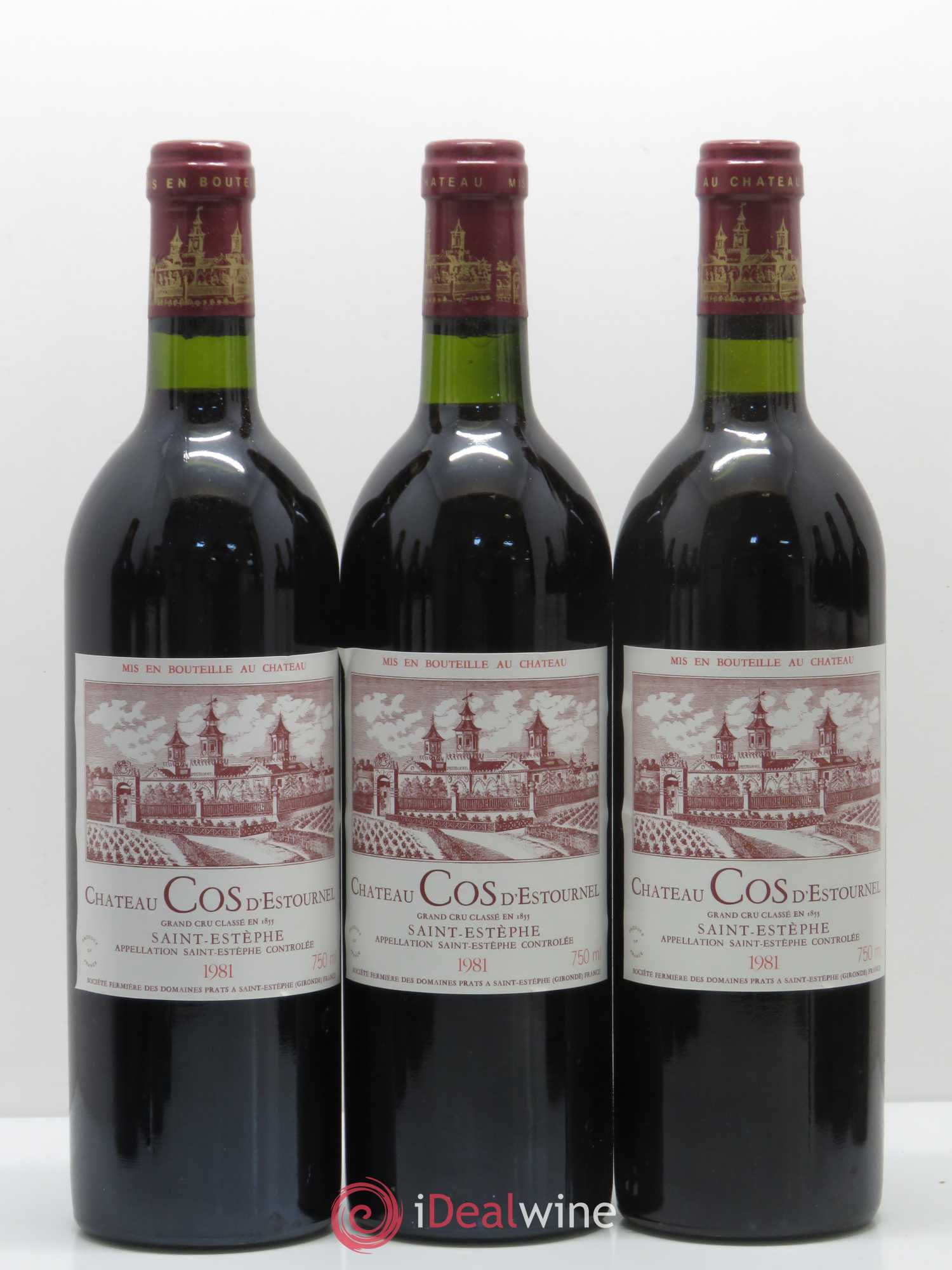 Cos d'Estournel 2ème Grand Cru Classé 1981 - Lot de 12 bouteilles - 2