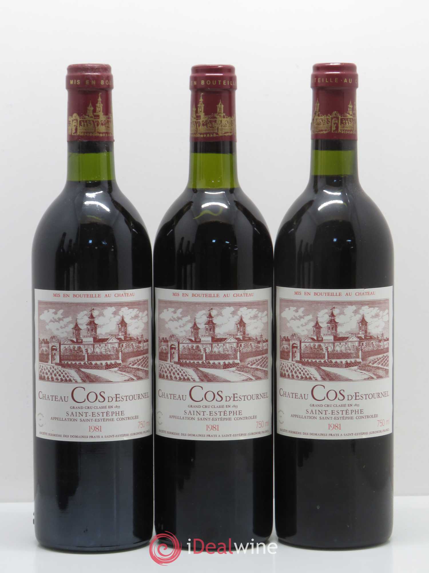Cos d'Estournel 2ème Grand Cru Classé 1981 - Lot de 12 bouteilles - 3