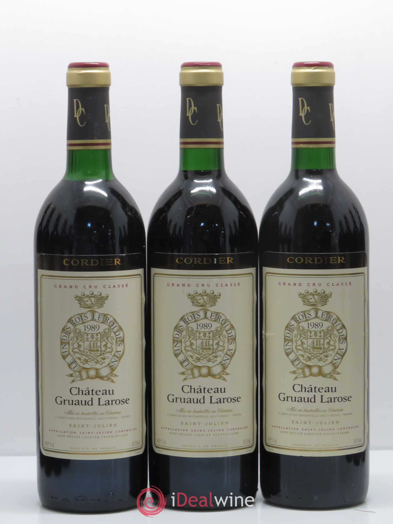 Château Gruaud Larose 2ème Grand Cru Classé 1989 - Lot de 12 bouteilles - 1
