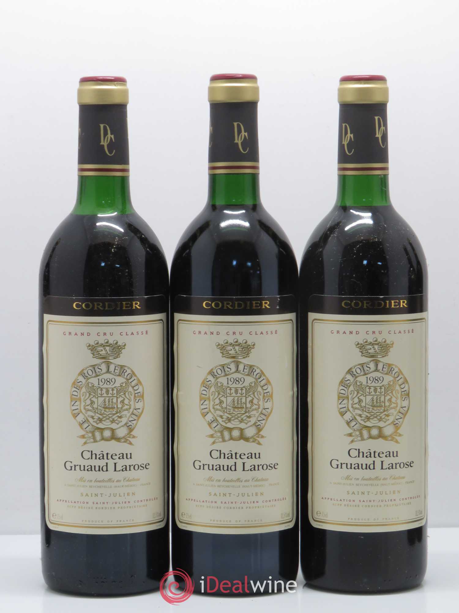 Château Gruaud Larose 2ème Grand Cru Classé 1989 - Lot de 12 bouteilles - 3