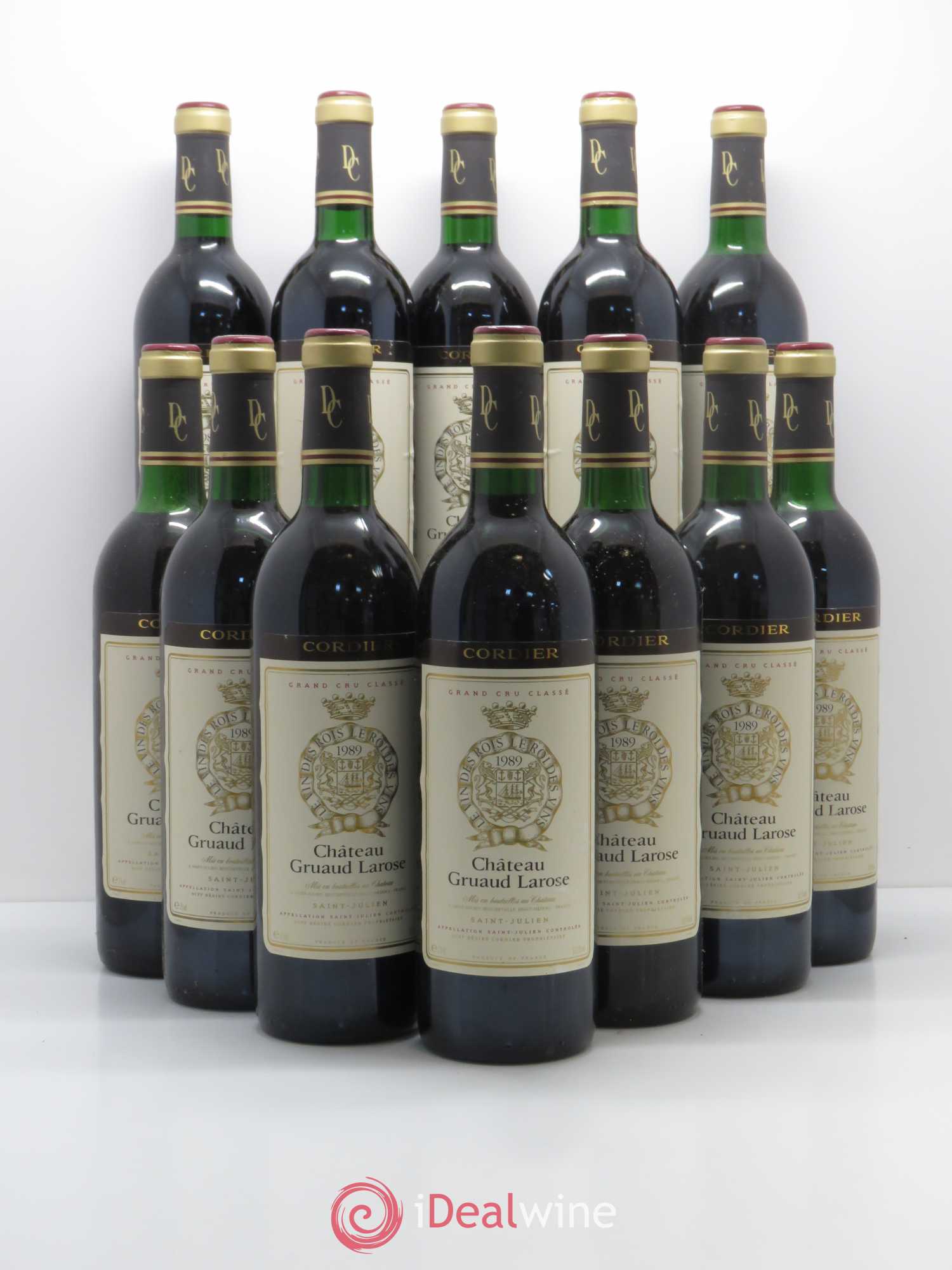 Château Gruaud Larose 2ème Grand Cru Classé 1989 - Lot de 12 bouteilles - 0