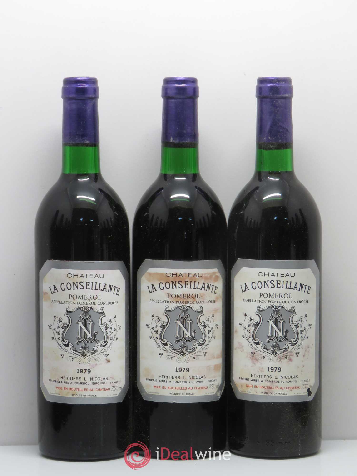 Château la Conseillante 1979 - Lot de 12 bouteilles - 1