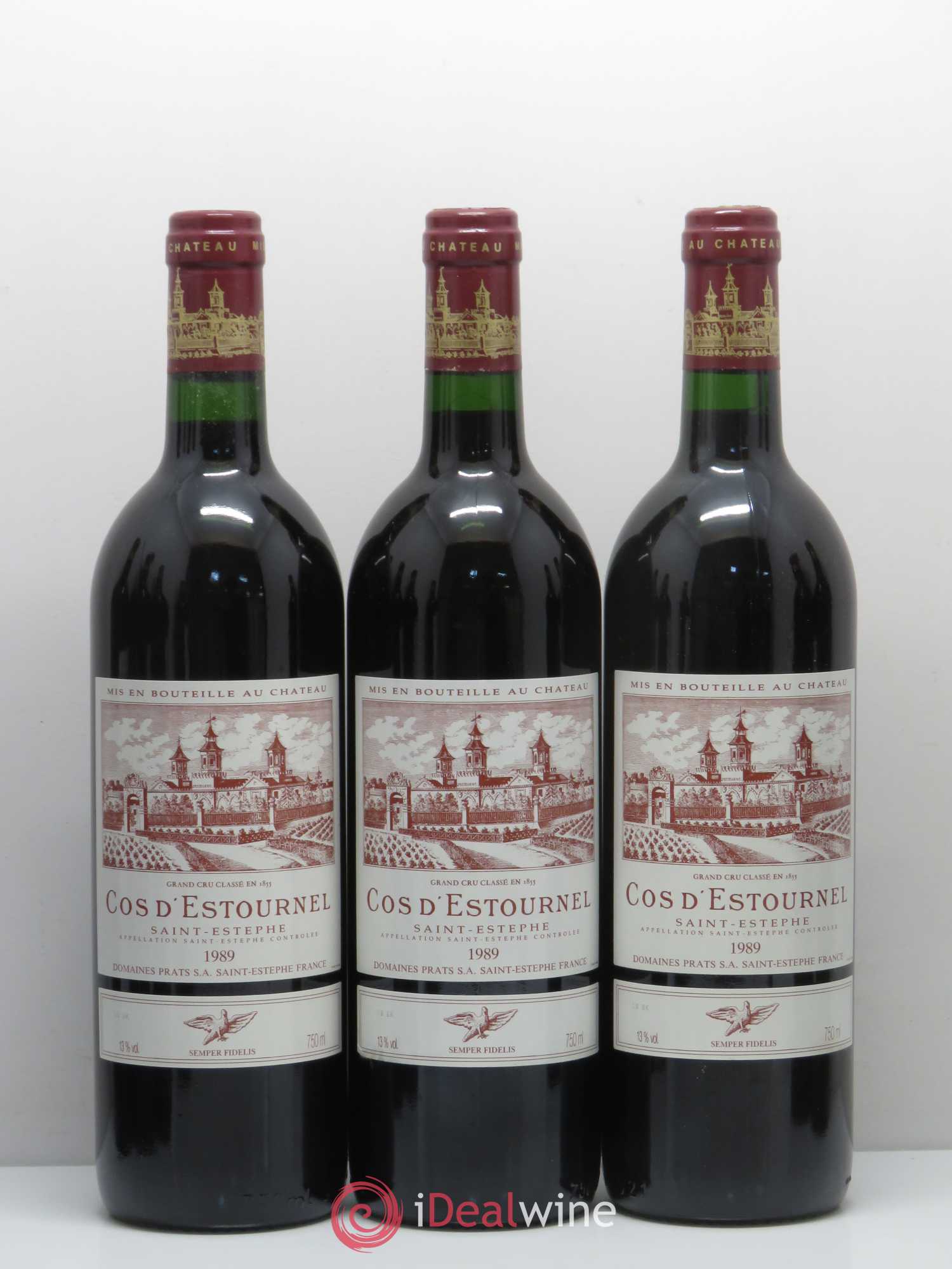 Cos d'Estournel 2ème Grand Cru Classé 1989 - Lot de 12 bouteilles - 2