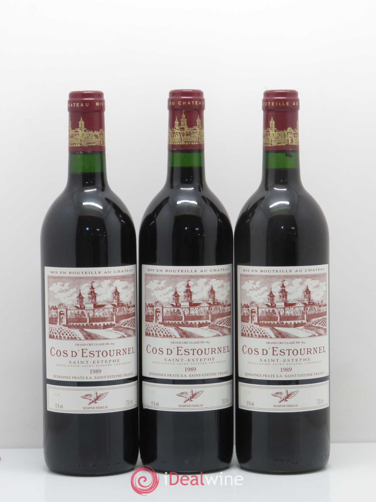 Cos d'Estournel 2ème Grand Cru Classé 1989 - Lot de 12 bouteilles - 4